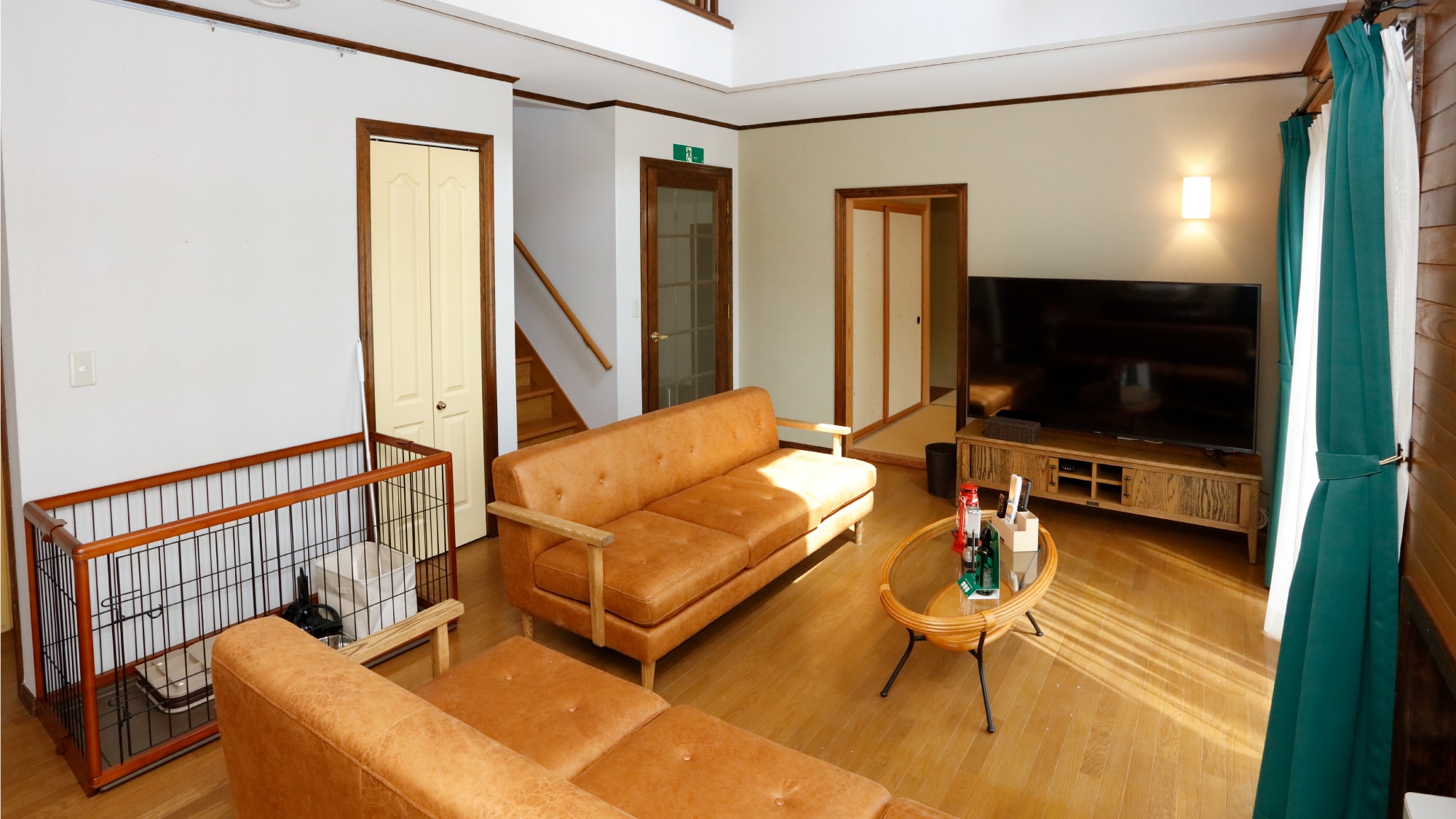 [Rental Cottage L Type] Living room