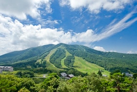 夏季的斑尾山