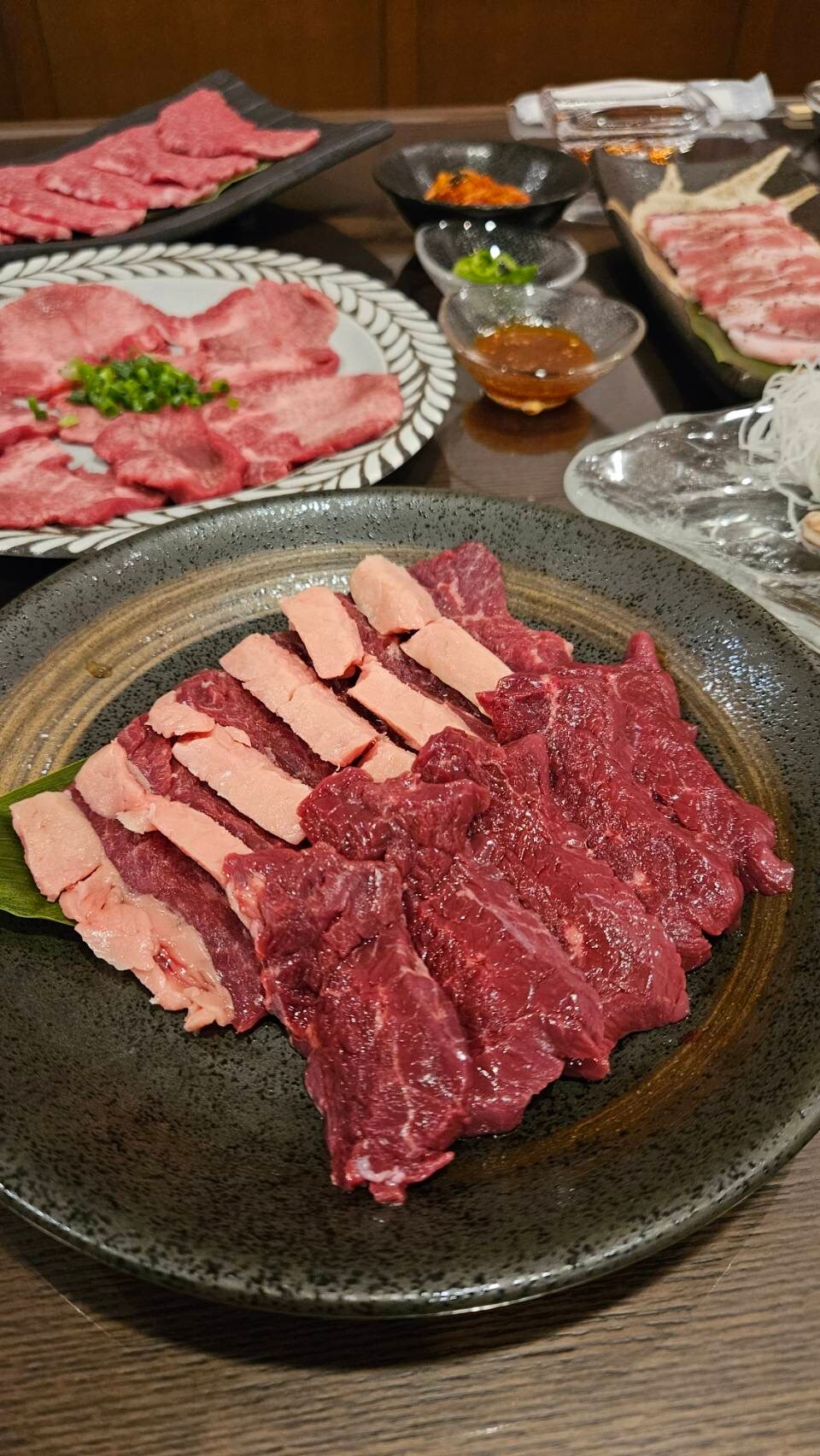 本店引以為傲的烤肉套餐