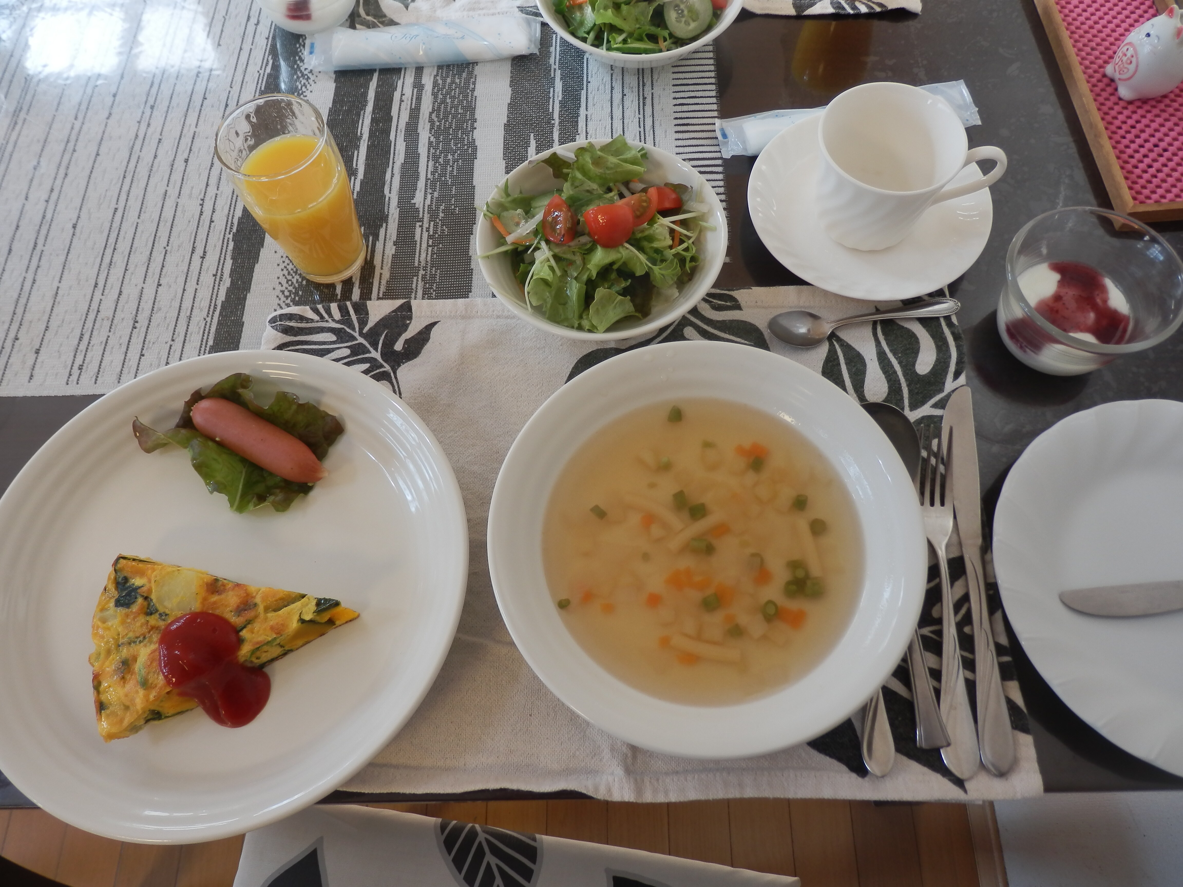 Breakfast quiche