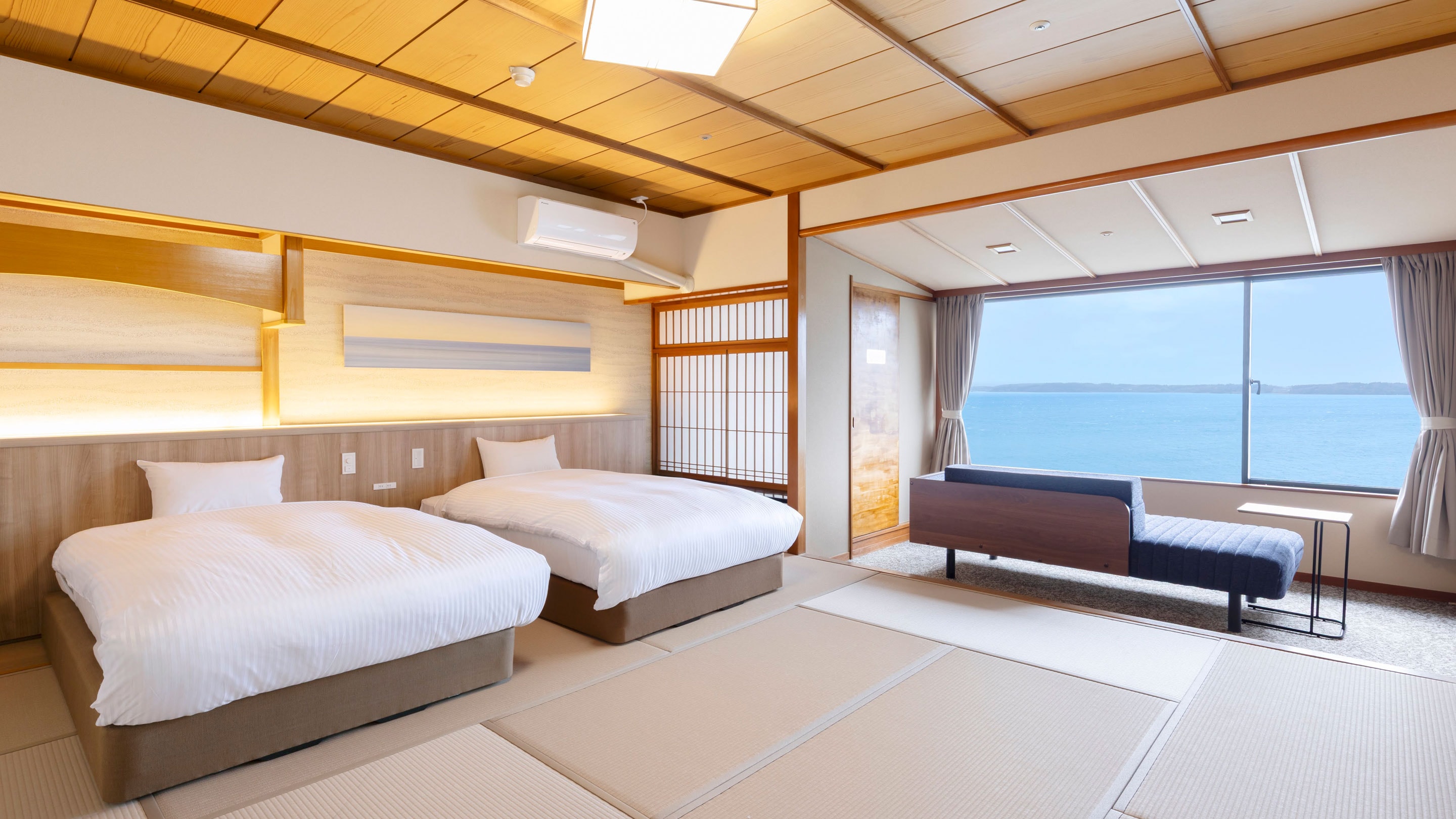 수페리어 일본식 침대 트윈 목욕탕 ※ 객실의 예