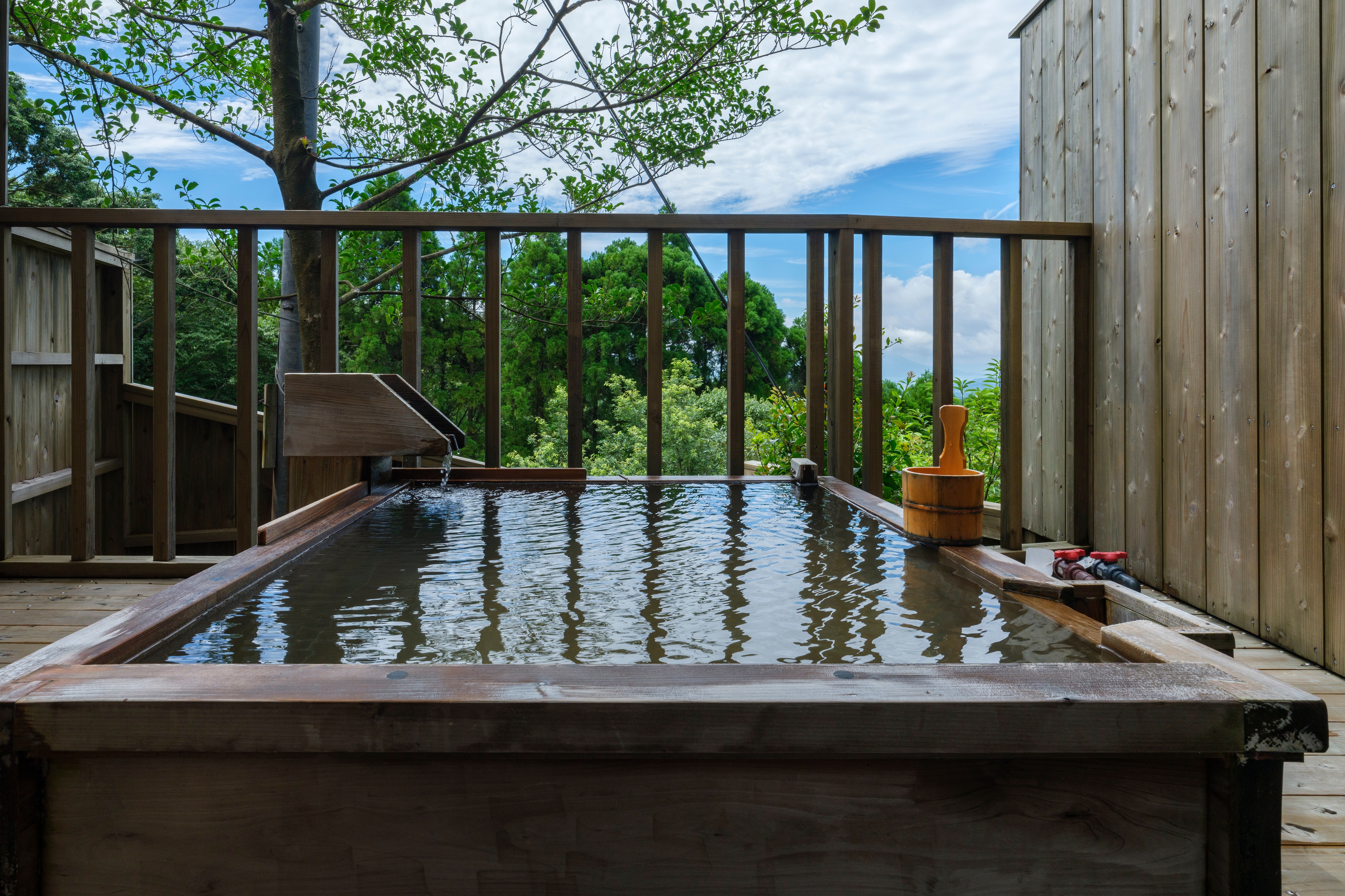 Private open-air bath with indoor bath (free of charge as many times as you like during your stay)
