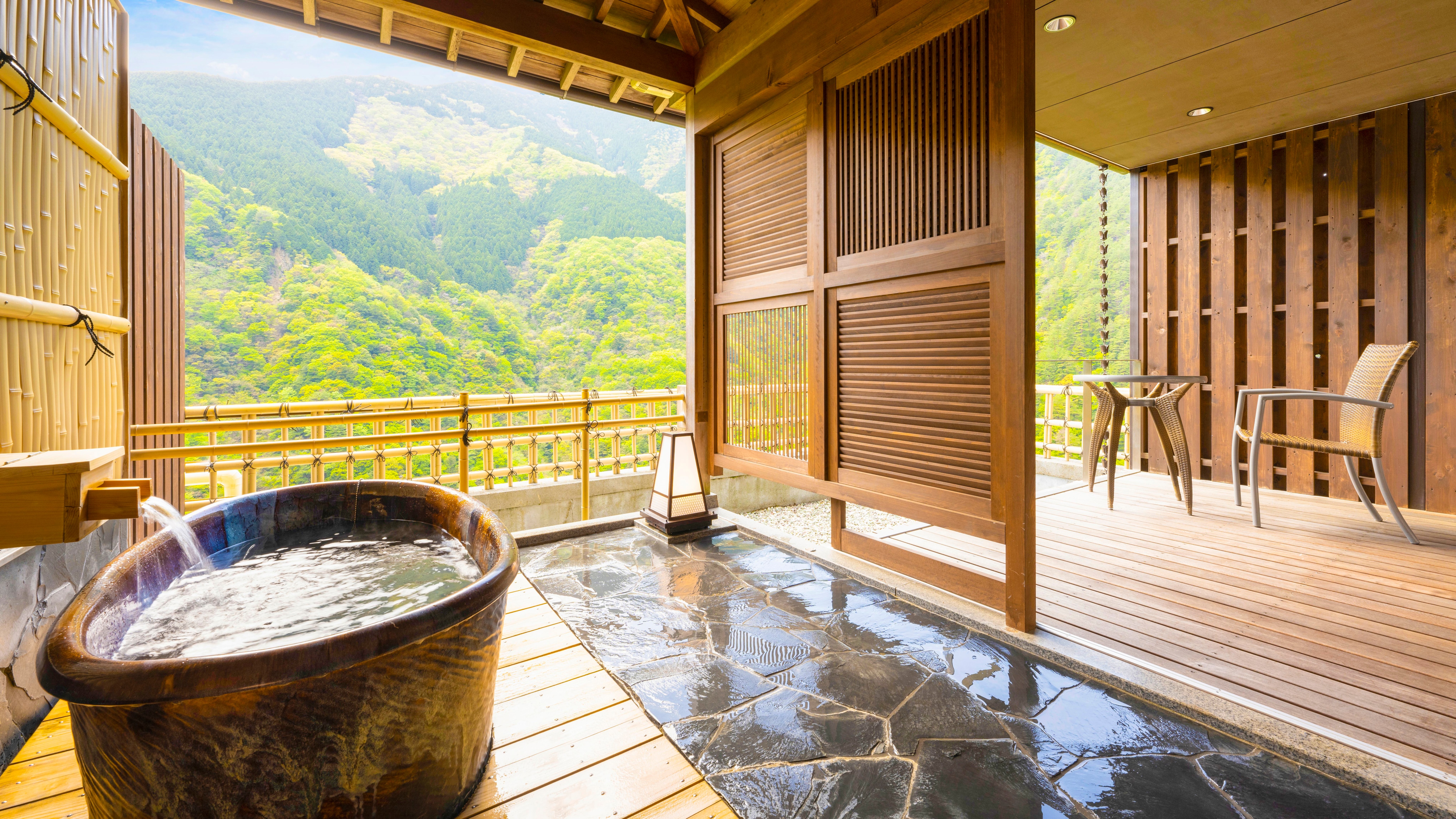 ■ 帶露天浴池的客房 Futarijime ■
