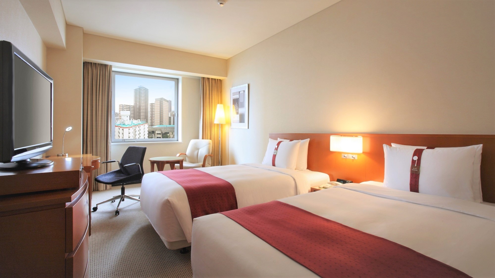 Simple Floor Twin Room Room: 26 square meters / Bed: 120cm x 2