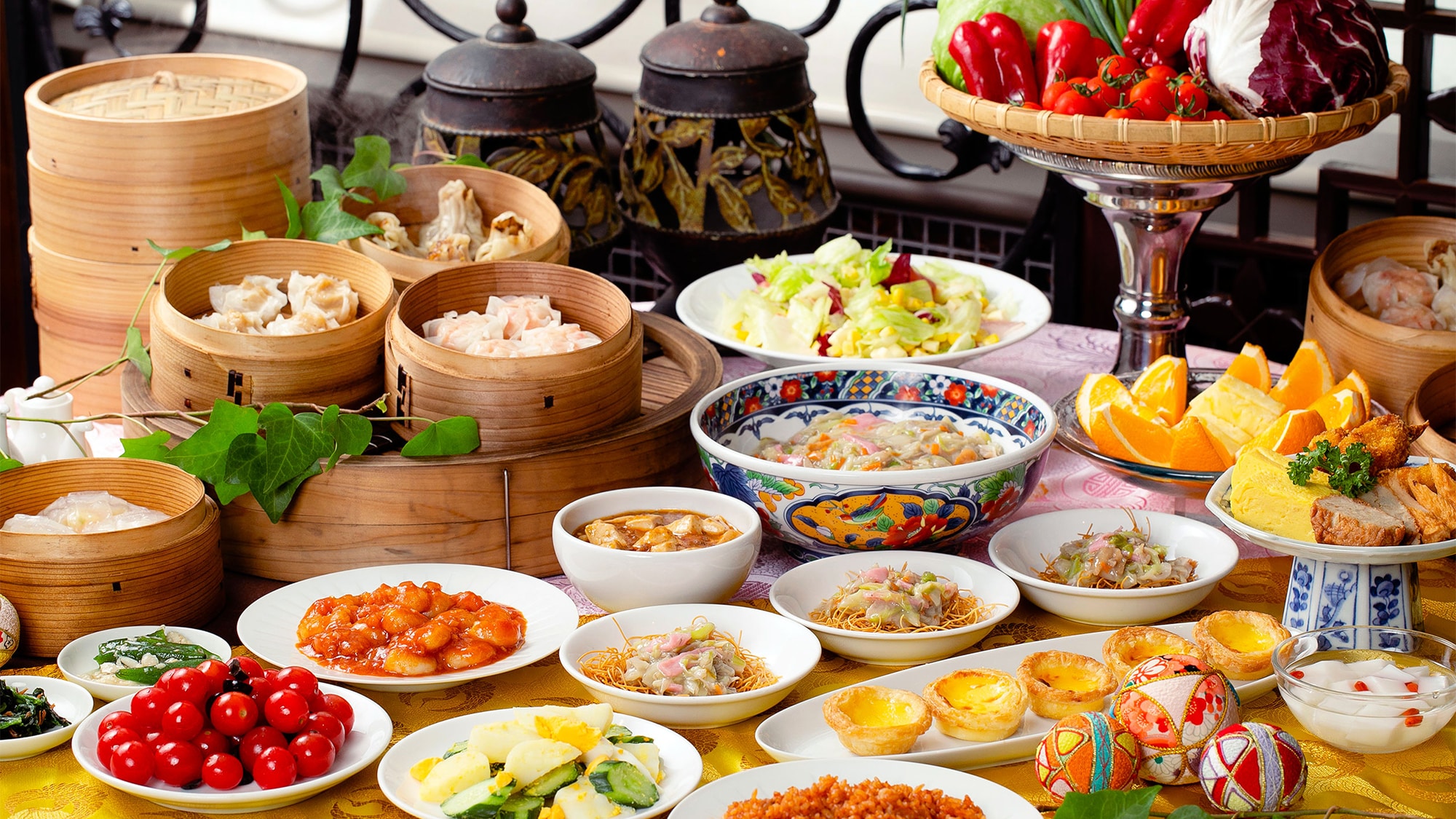 [Breakfast buffet]