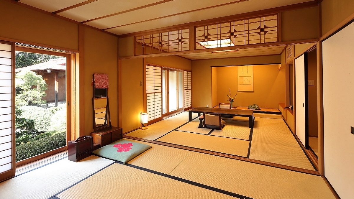 Guest room with open-air bath Takao