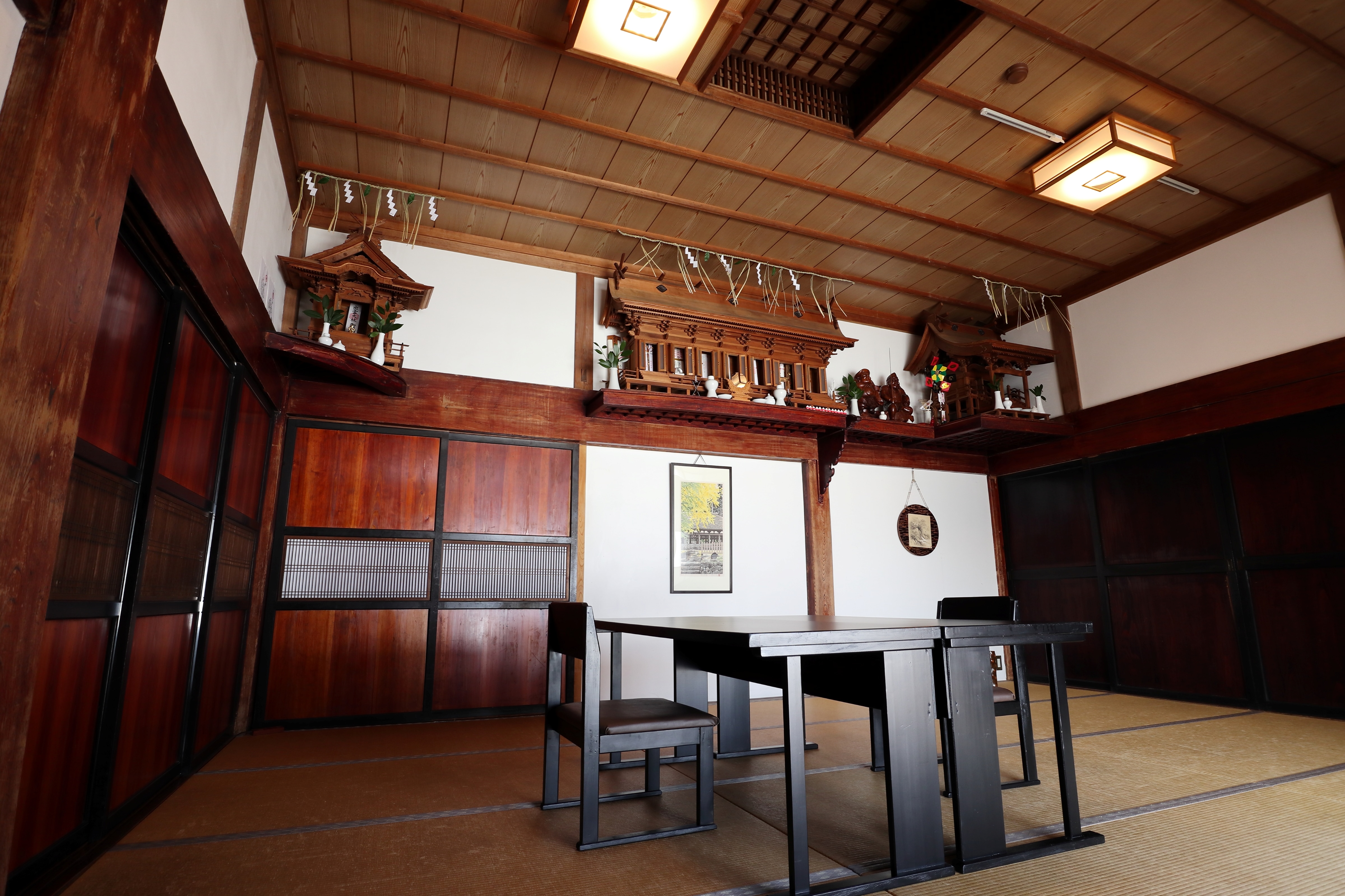 An example of a dinner venue