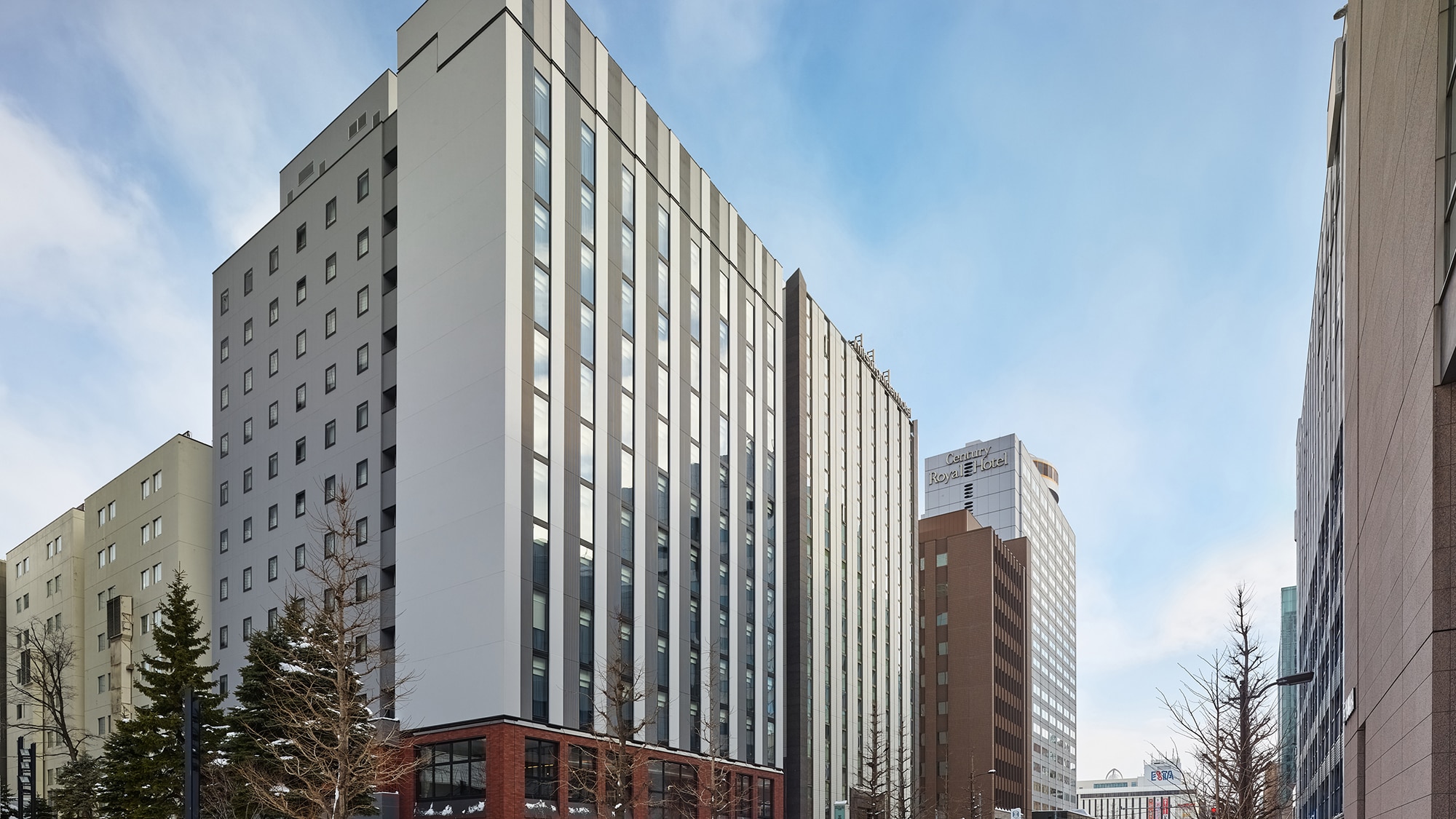 【外觀】JR札幌站（西檢票口）、市營地鐵“札幌站”步行4分鐘，交通便利。