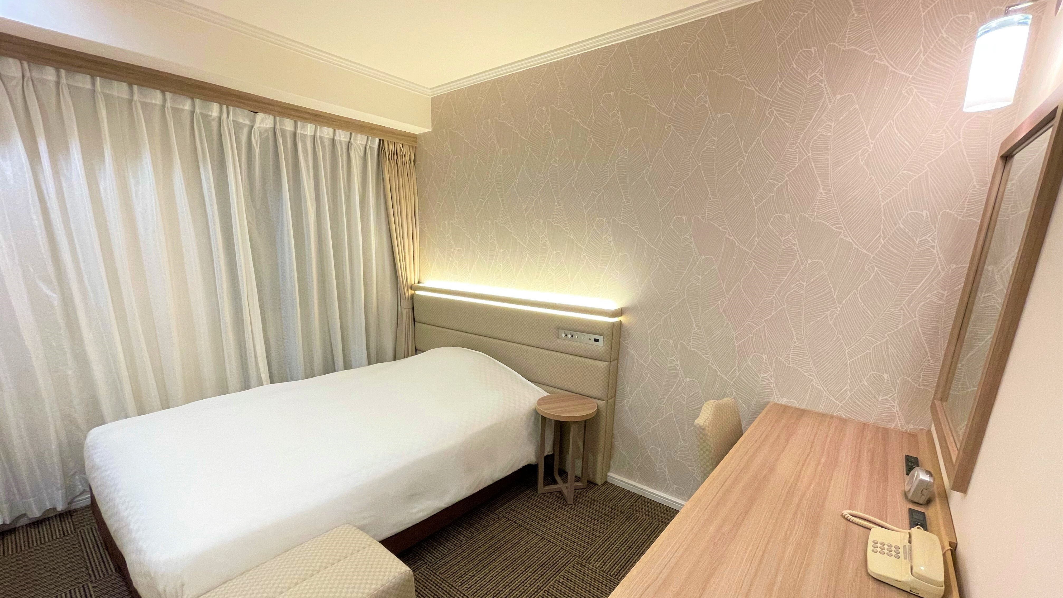 ★ Recommended ★ Standard single "15.24㎡, width 140cm, 1 bed"
