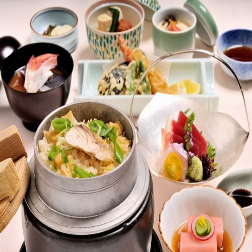 Four seasons dinner plan Seasonal Kamameshi set
