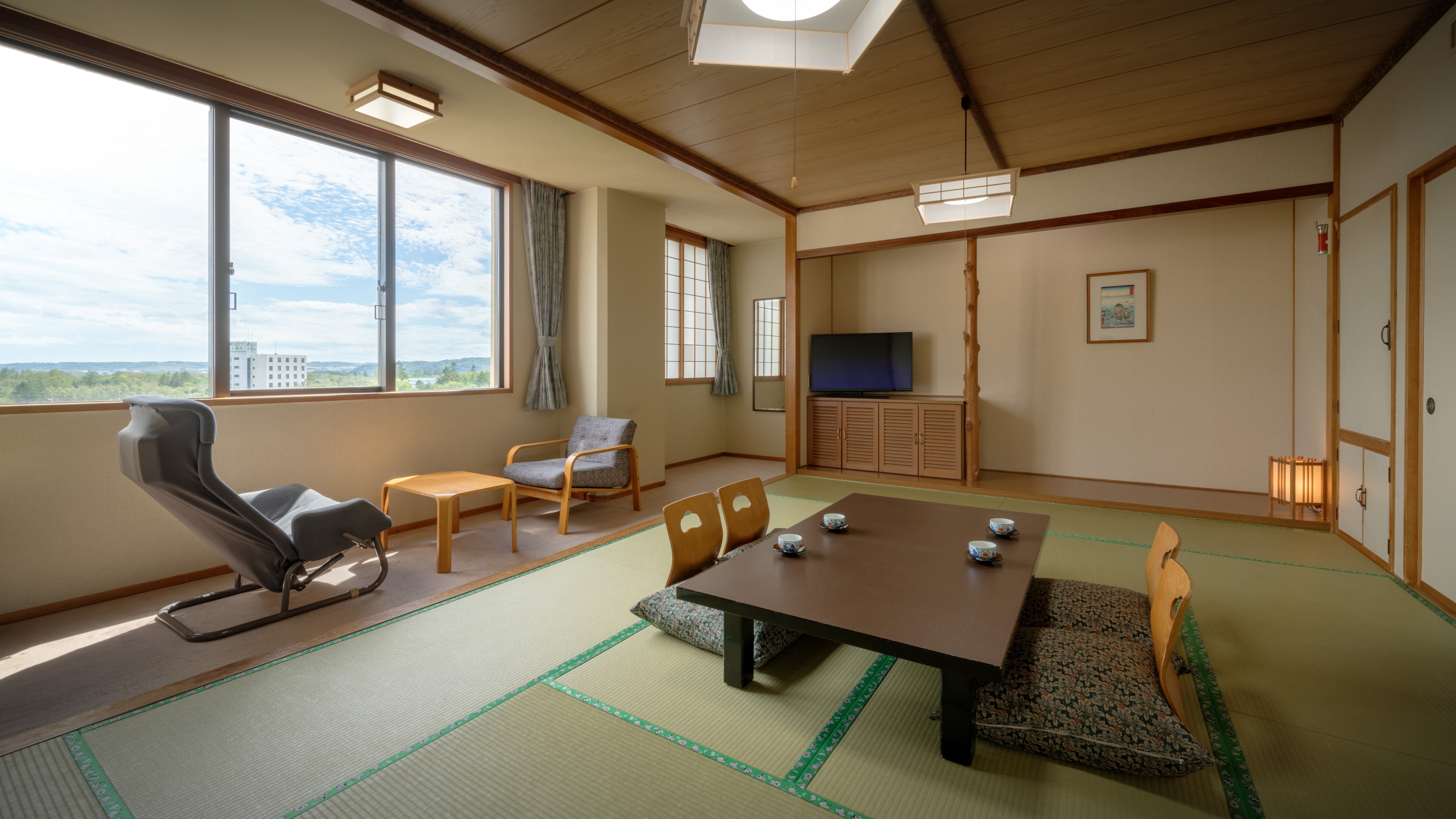 Japanese-style room, 12 tatami mats