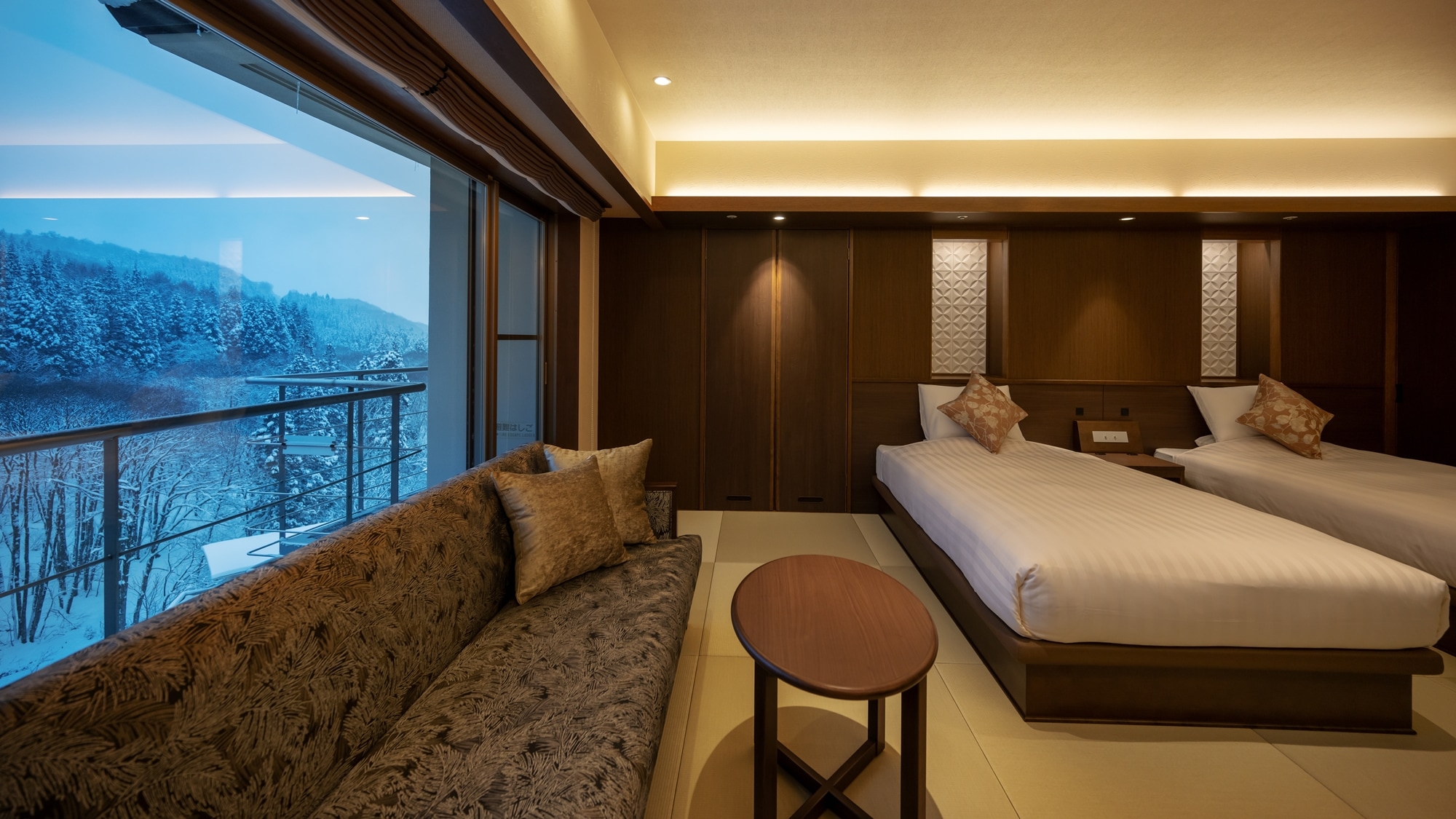 [Renewed in 2021] Japanese-style twin bed / Simmons bed