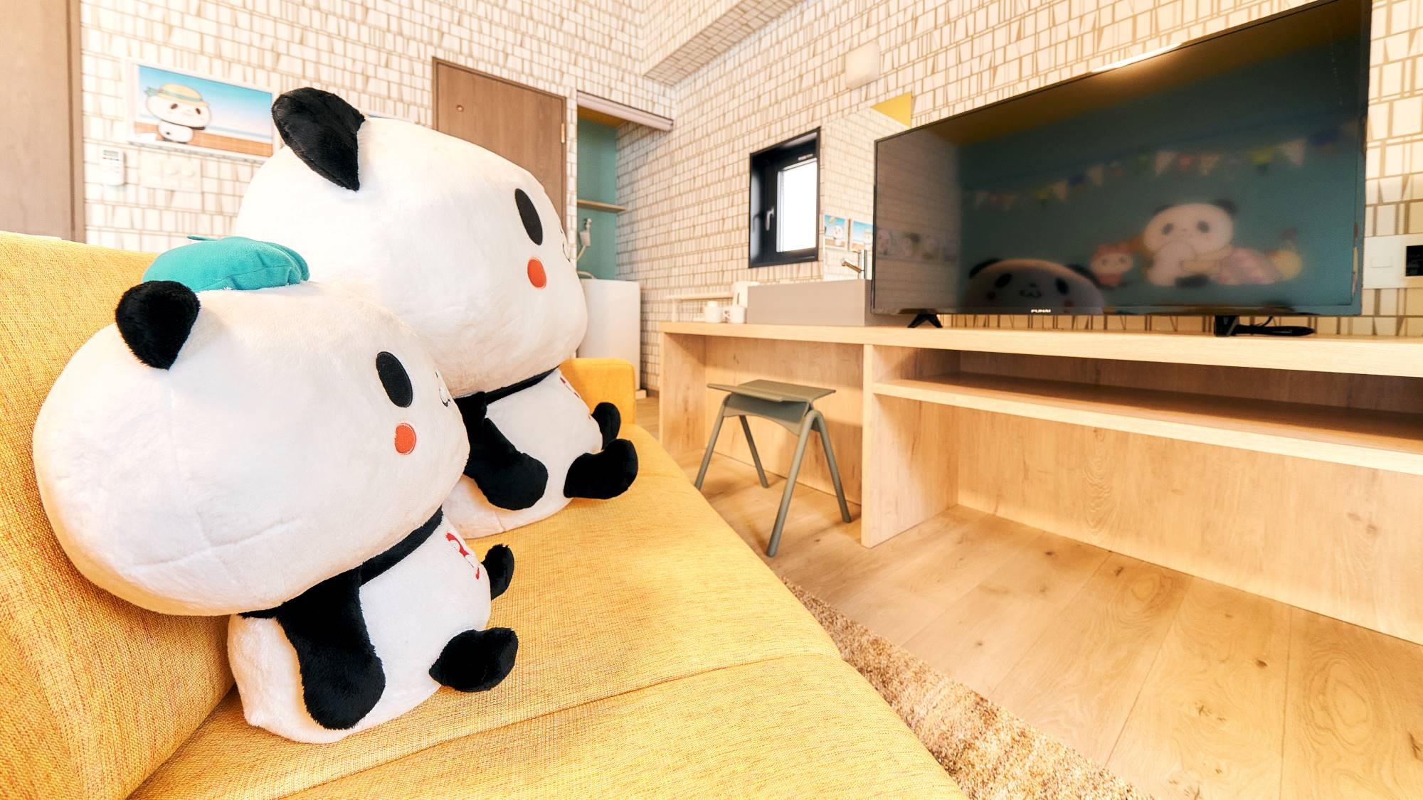 熊猫购物房*三人间