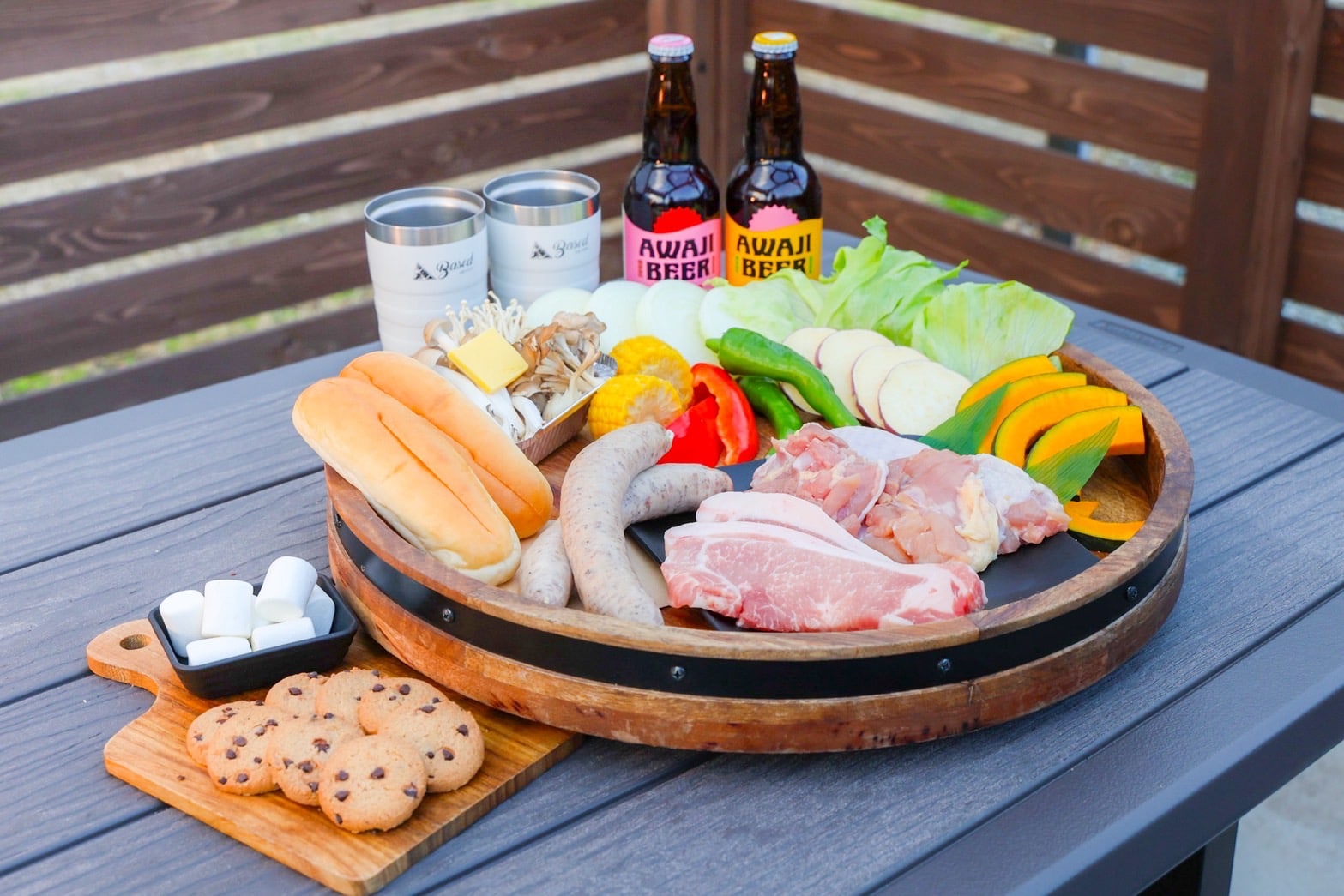 Awaji Chicken and Kobe Pork Premium BBQ