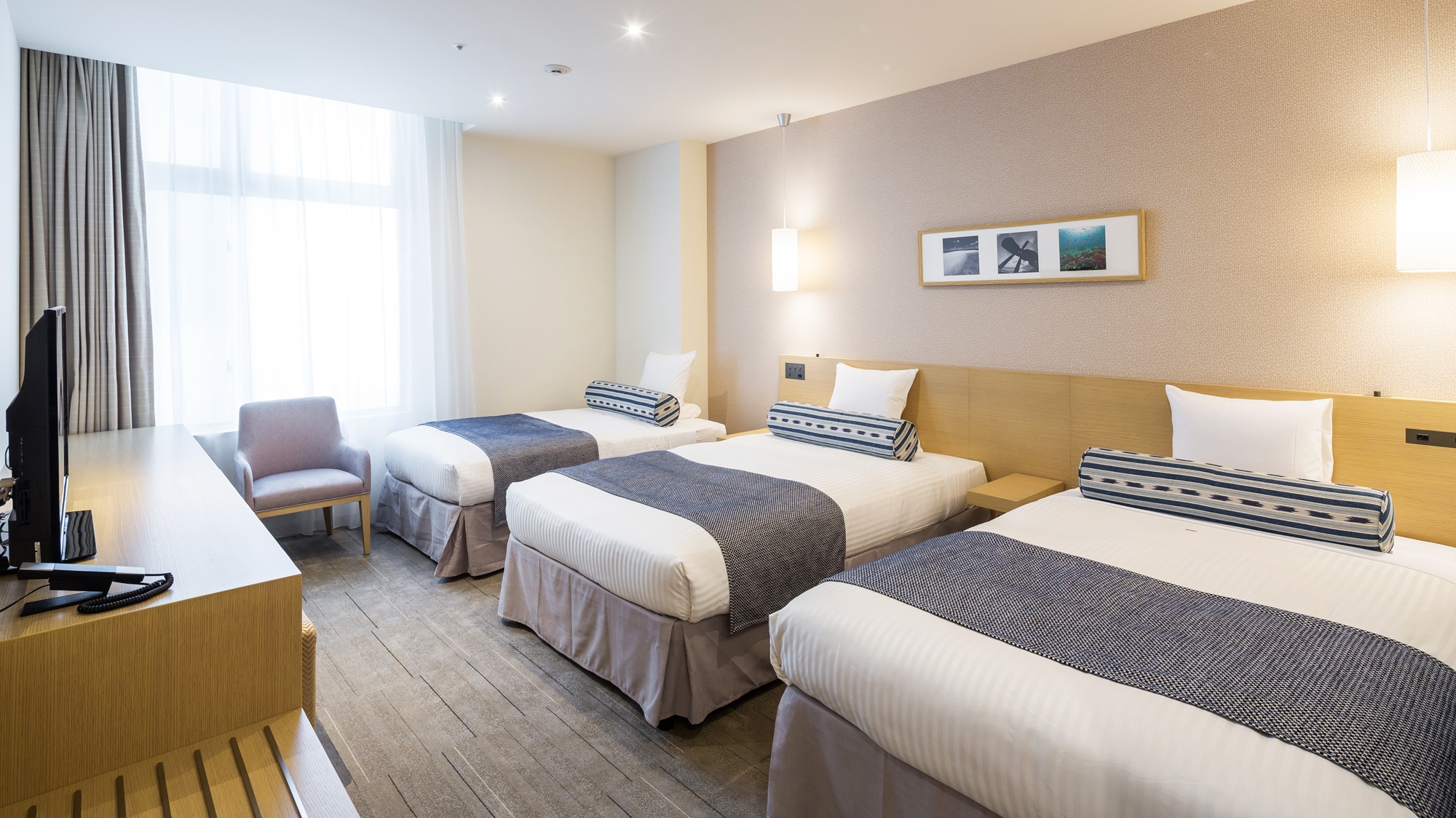 [Comfort Twin] Example / 3 bed image