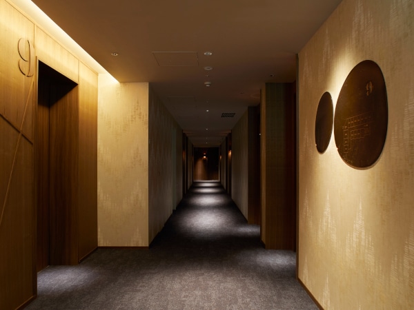 Guest room corridor