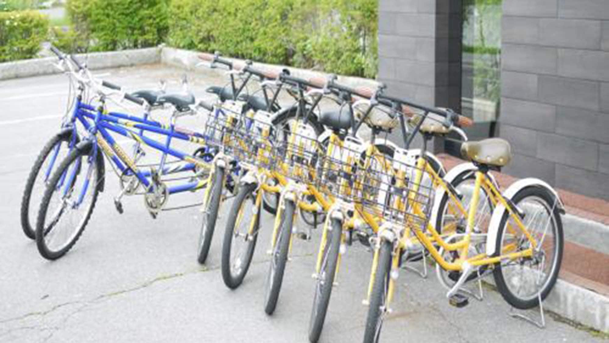 ・We have bicycles available for rental at our hotel for a fee (reservations not accepted)
