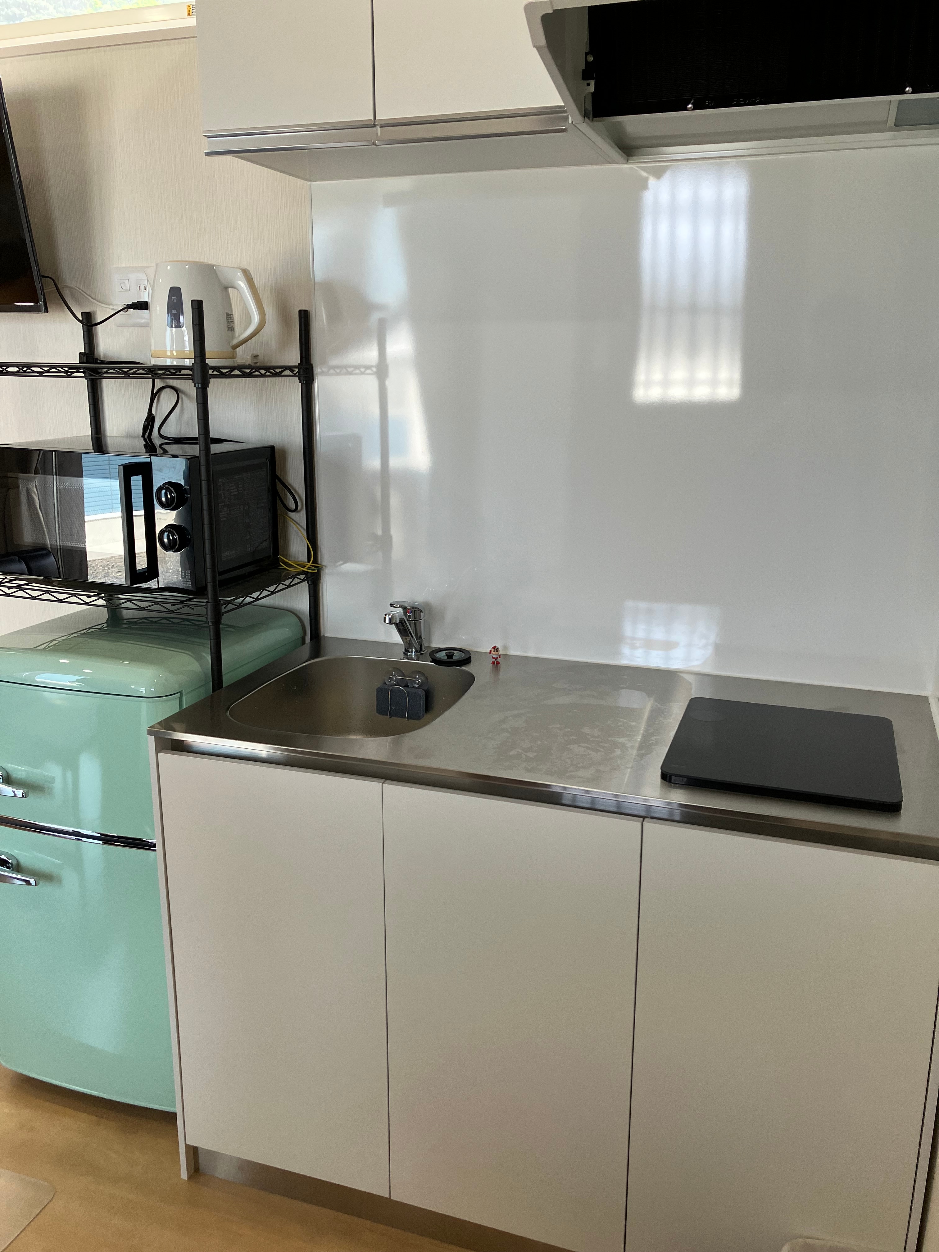 Trailer house kitchen