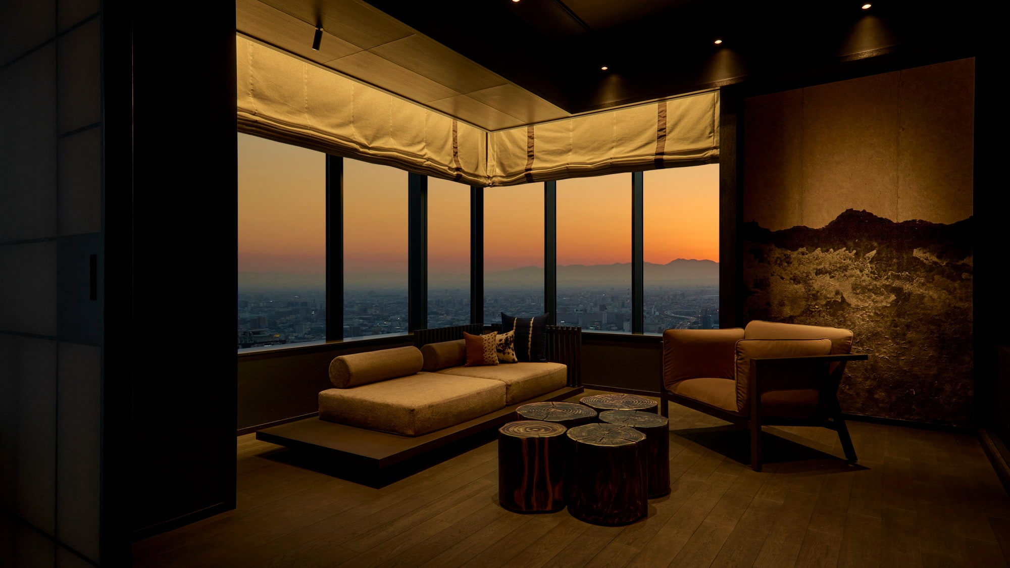 Phòng Suite [Timeless] (90,8m², tầng 32) [Không hút thuốc] Hình ảnh phòng khách
