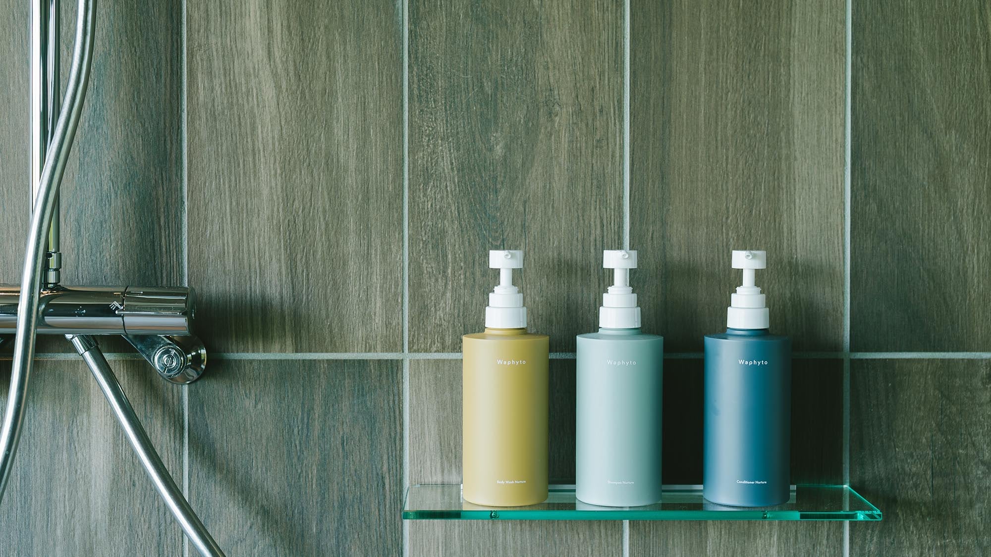 [Main building amenities] Waphyto uses domestic plant ingredients to promote healthy hair and skin.
