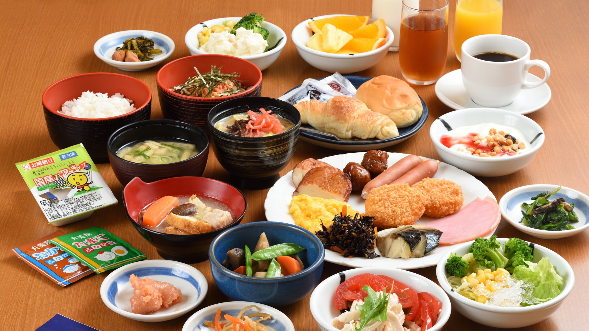 [Meidai Motsunabe Otafuku] Breakfast image