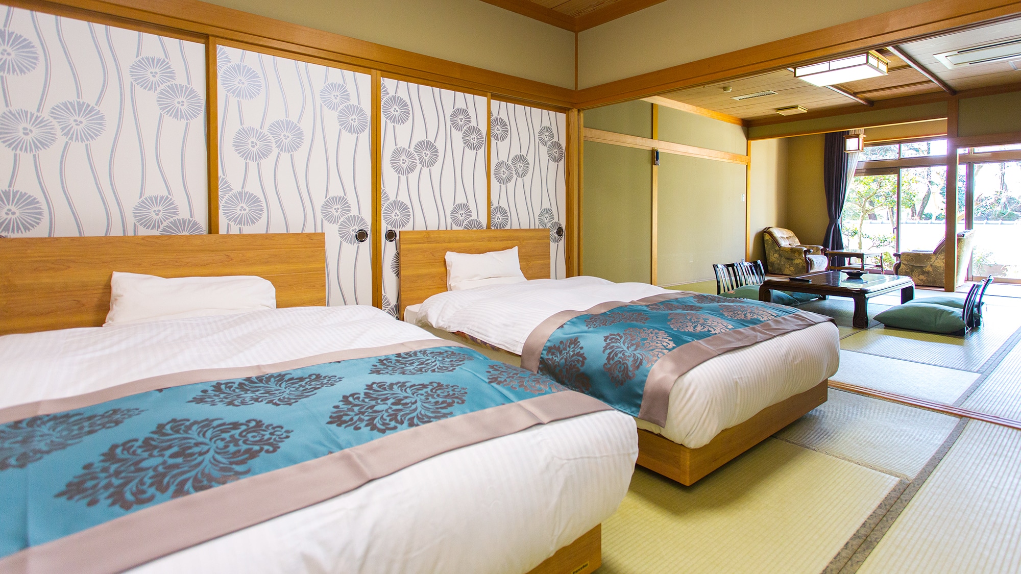 [Special room] 15 tatami mats ◆ Japanese and Western room with garden ◆
