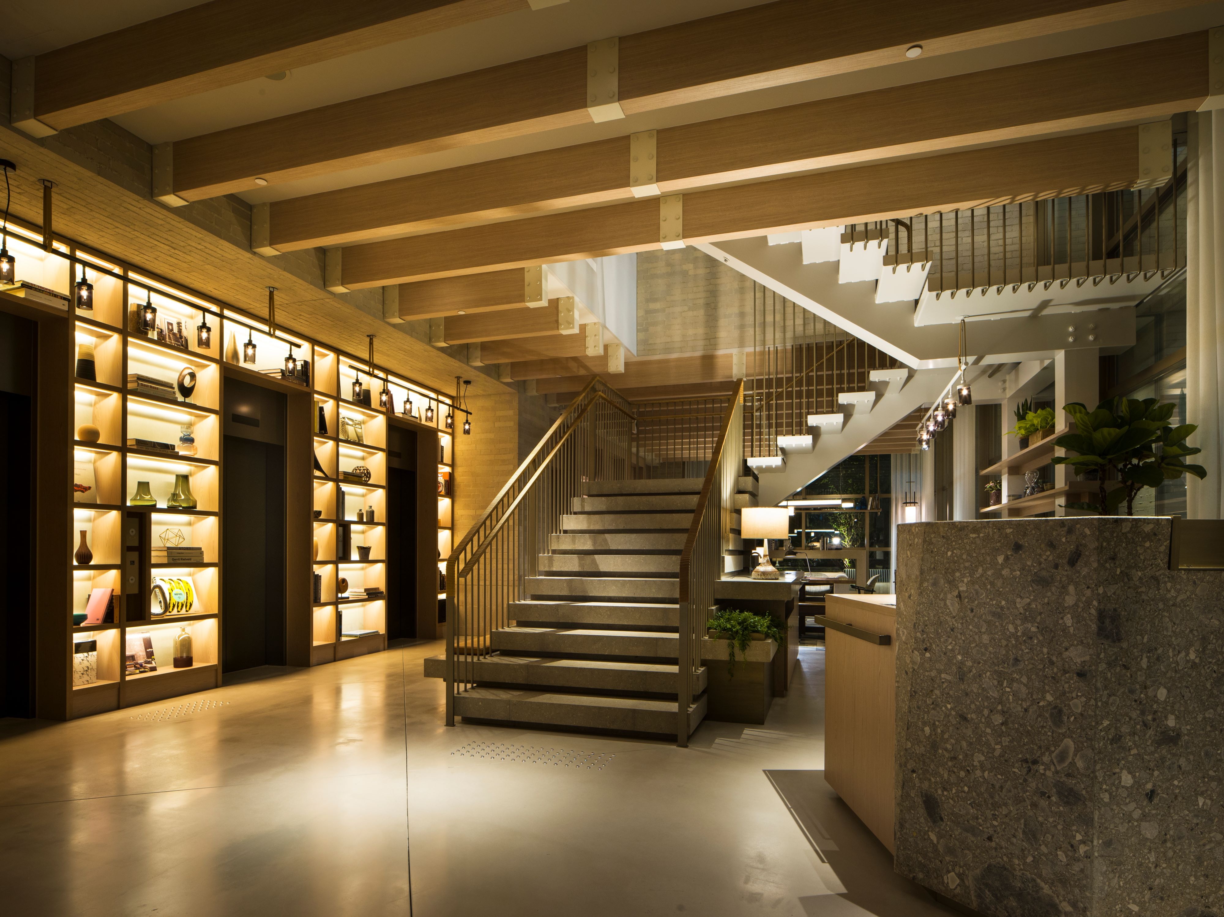 Main lobby (night)