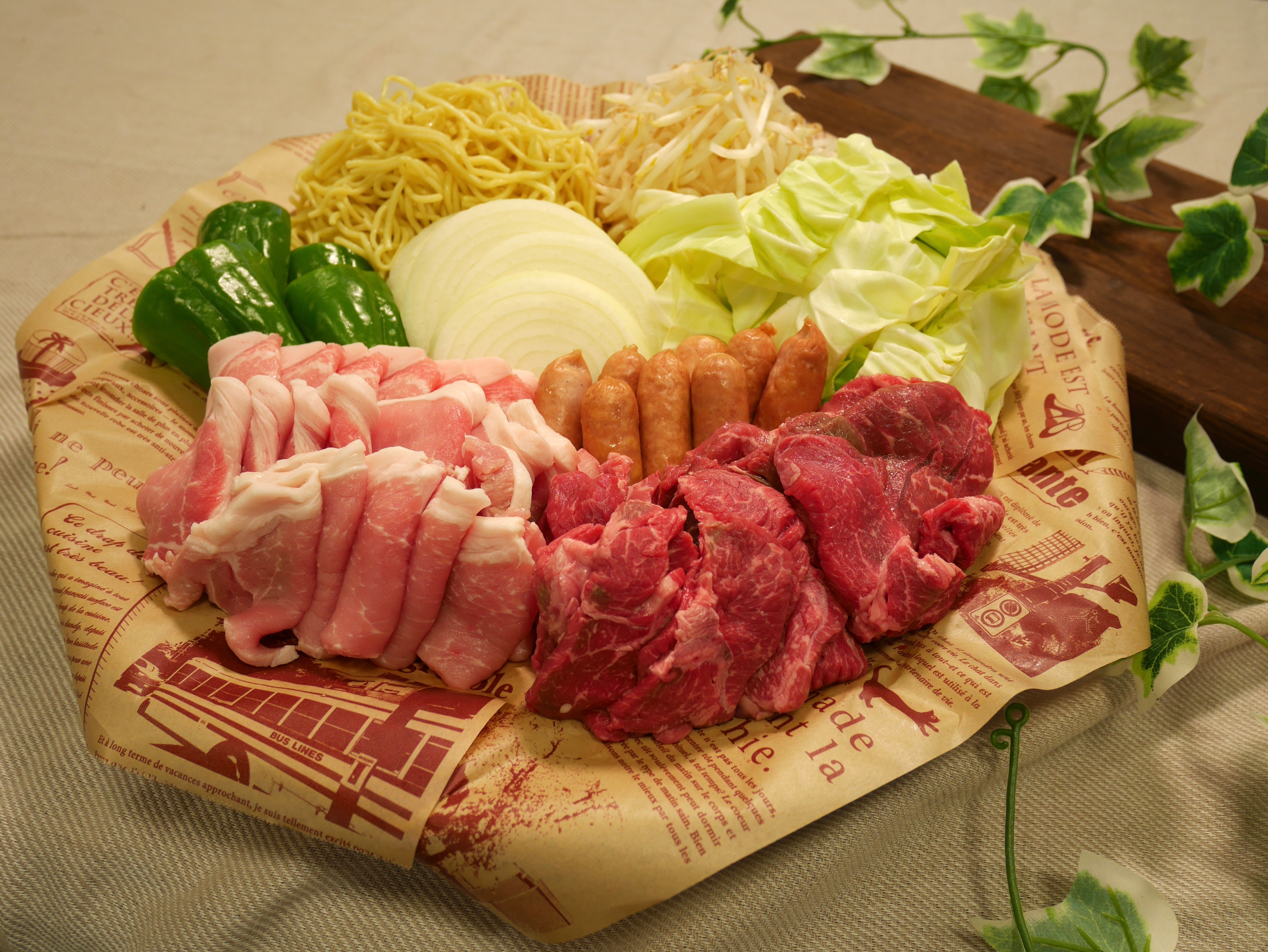 BBQ ingredients