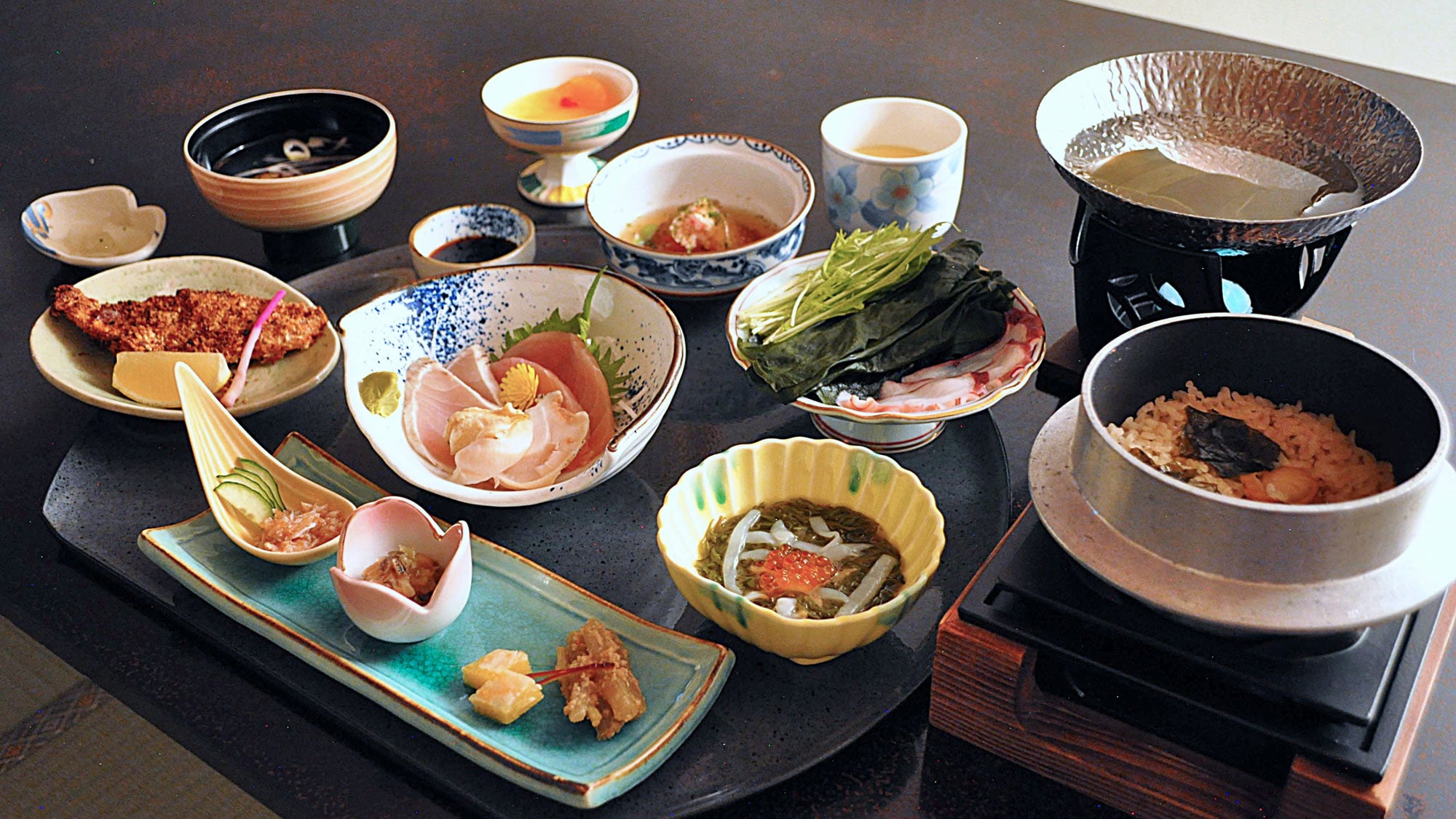 【晚餐示例】三陆裙带菜涮锅套餐