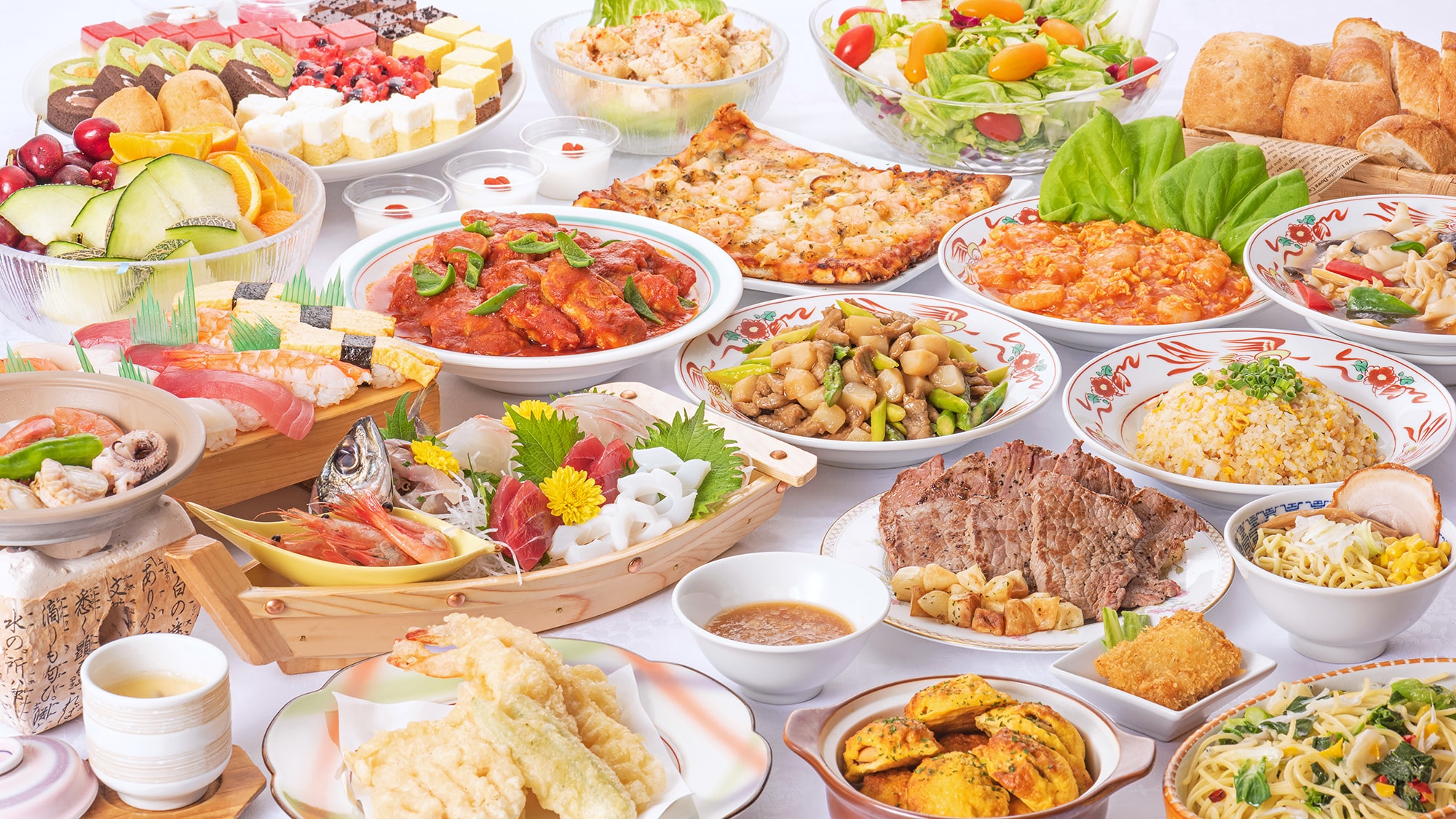 Main building dinner buffet (image)