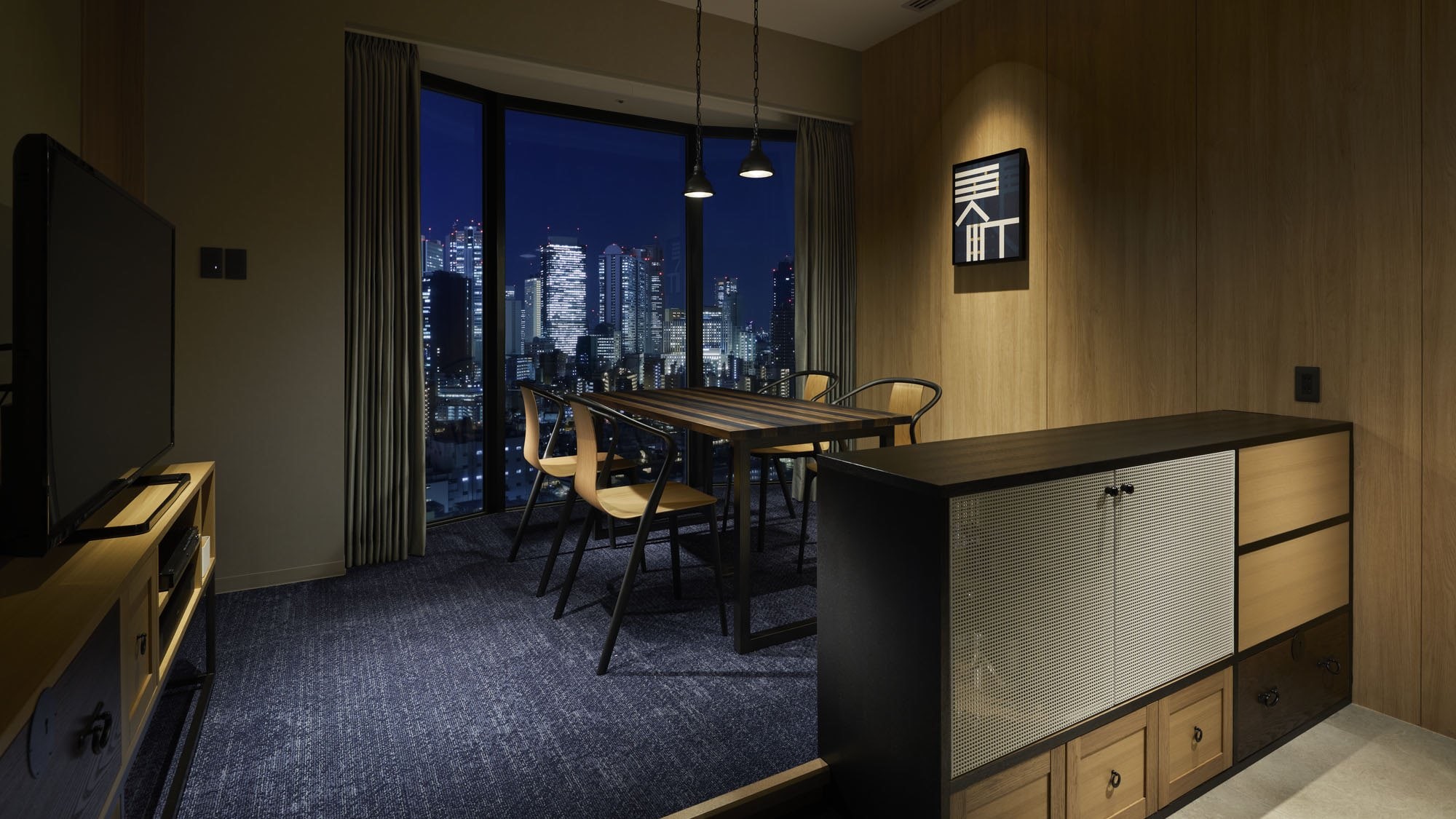 ◆Mercury Suite｜Enjoy the enchantingly beautiful night view.