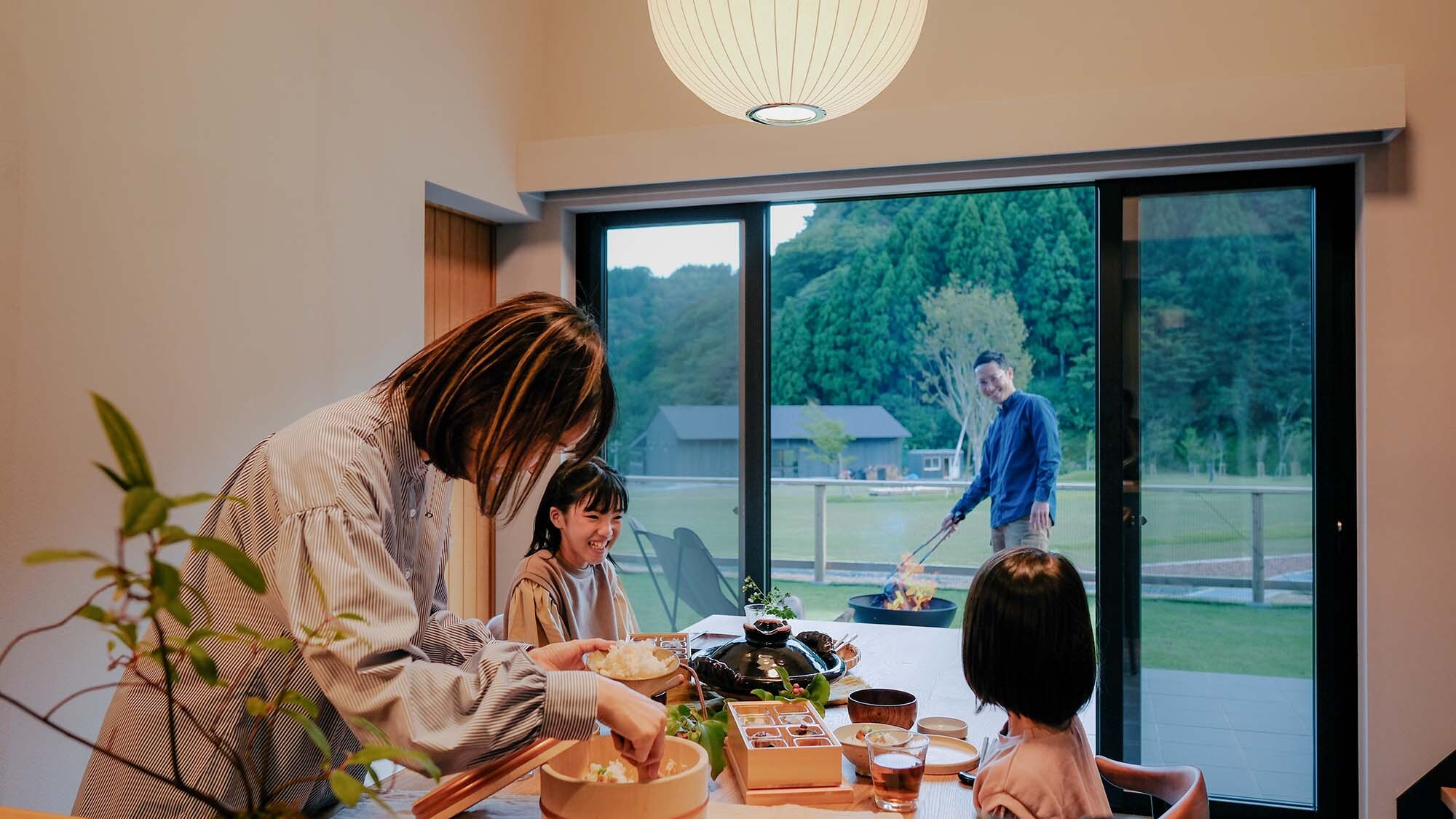 [Maximum 5 people] Mountain lodge dining