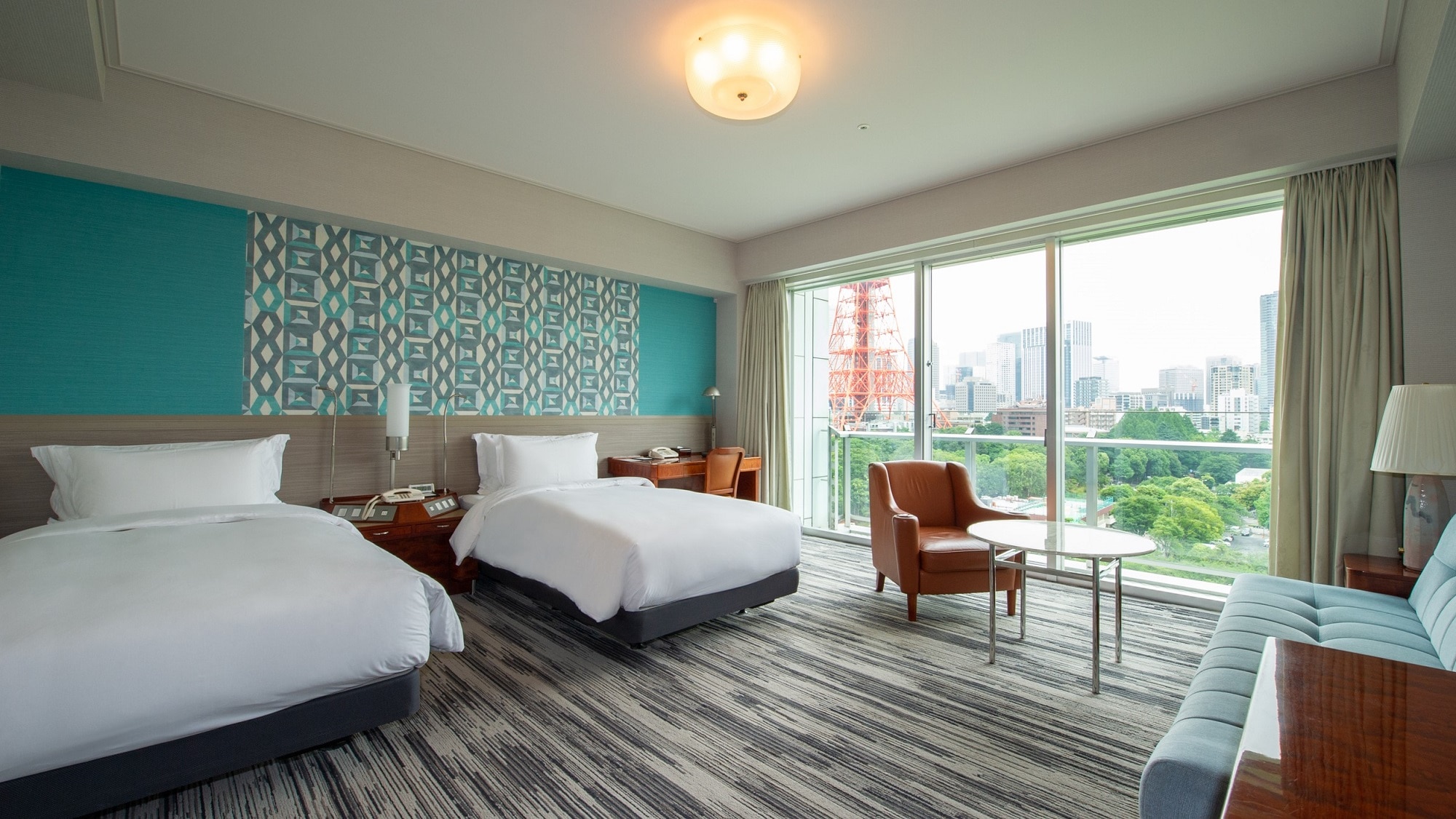Deluxe Twin Room (3-18th floor, 38 square meters) Tokyo Tower side