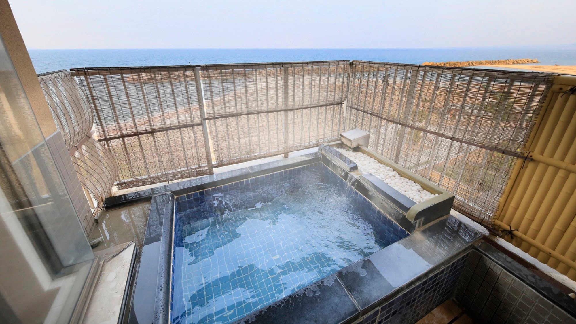 13 tatami Japanese-style room with open-air bath (example)