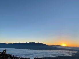 Panorama from the Alps