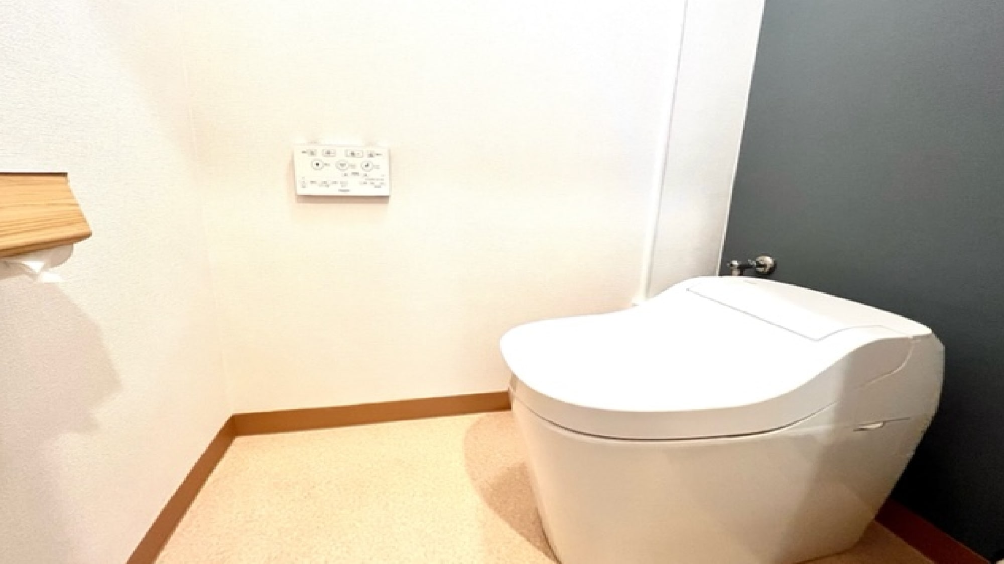 ・ Toilet with washlet
