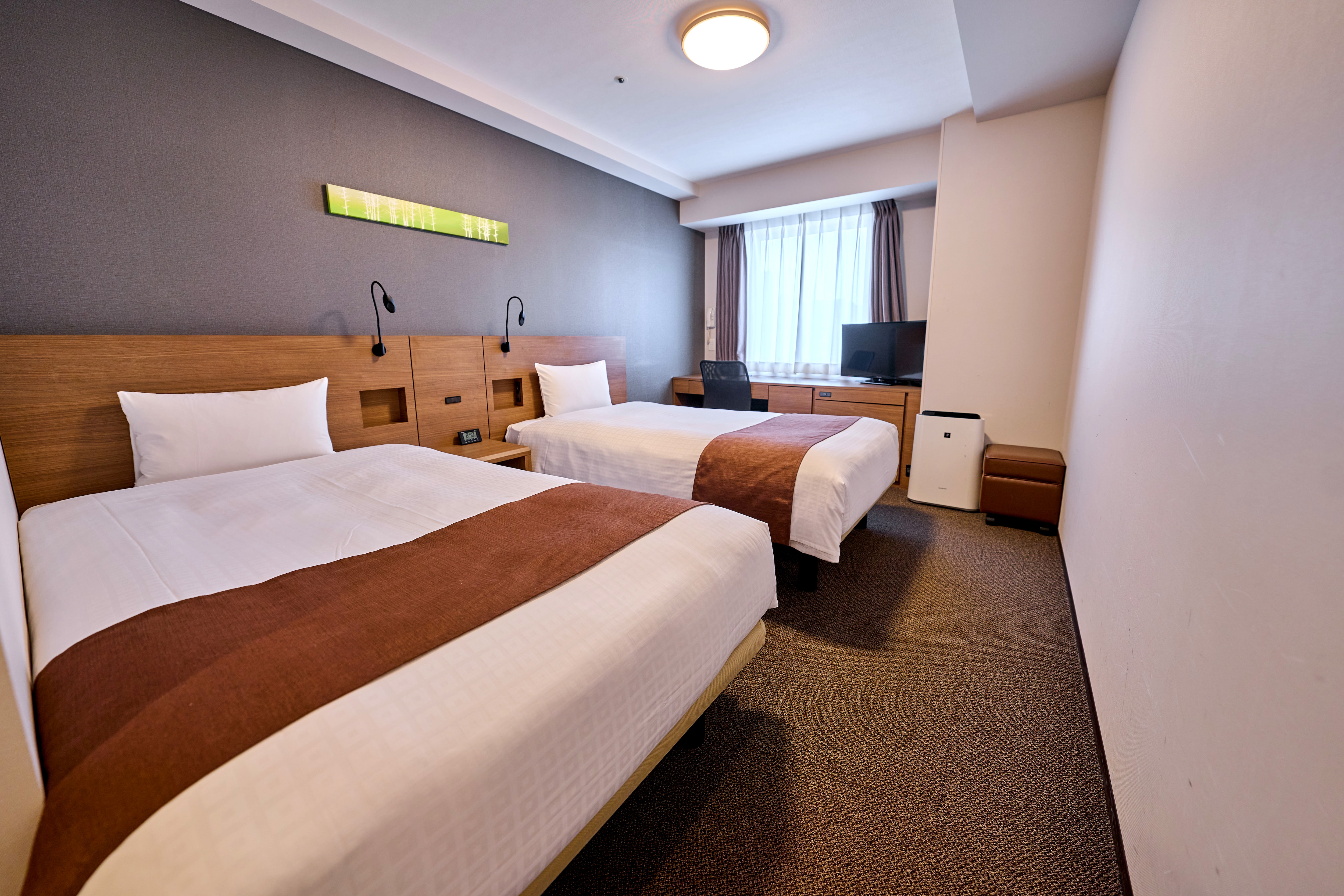 Twin beds