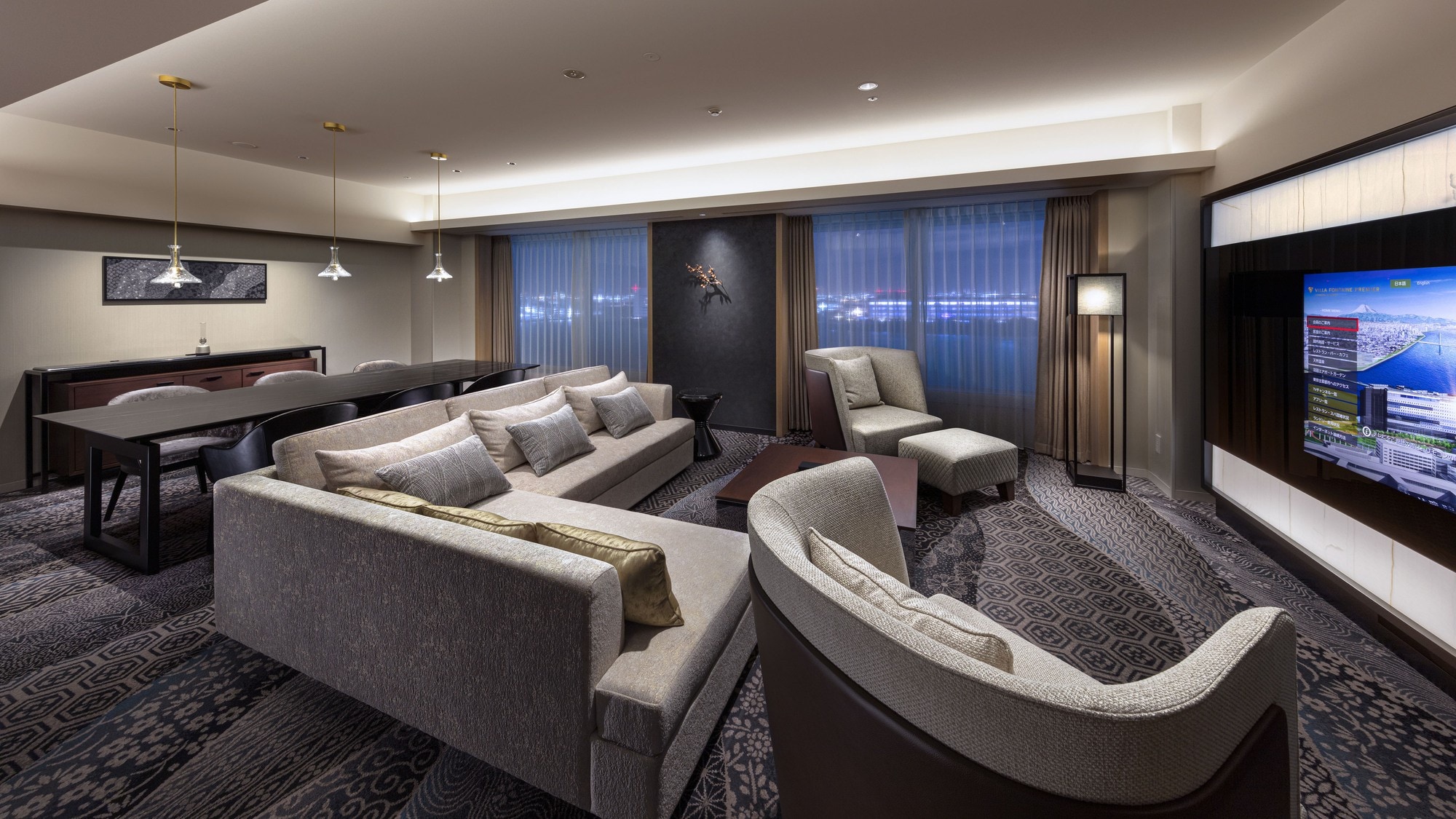 Fontaine 套房 173㎡ 寬特大床（寬 200cm）