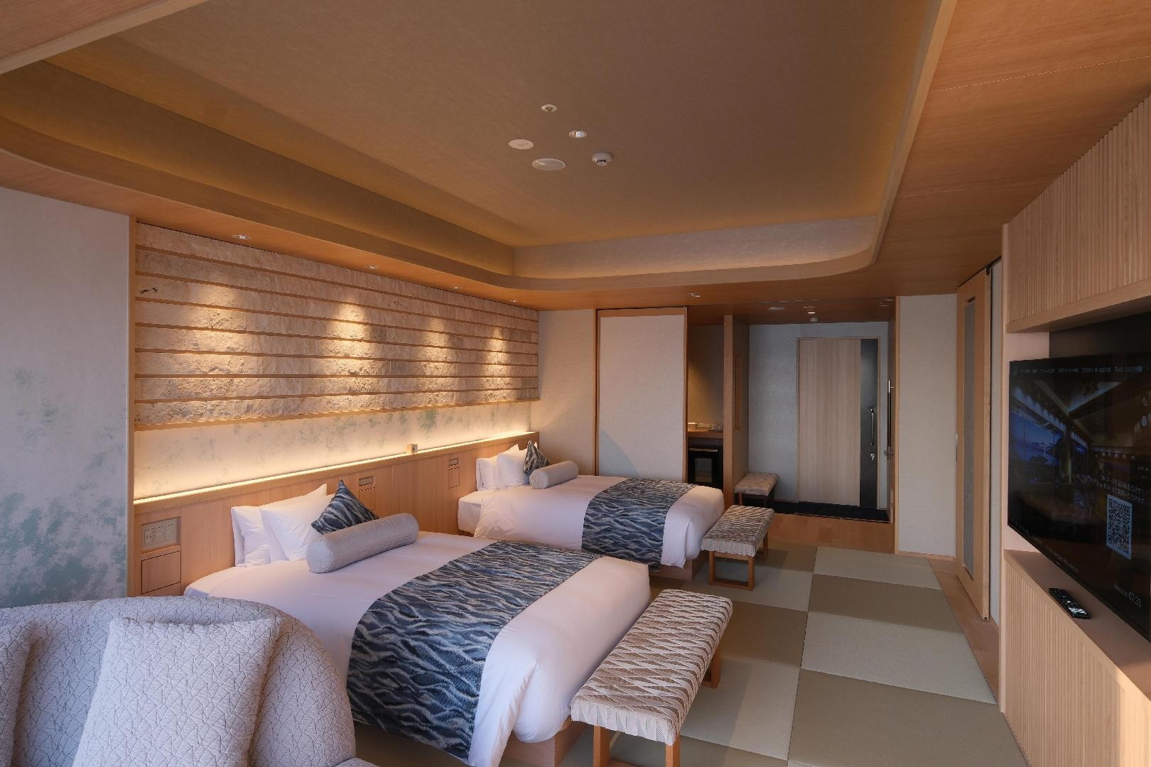 Phòng Ocean Executive với phòng tắm ngoài trời - Shiro -