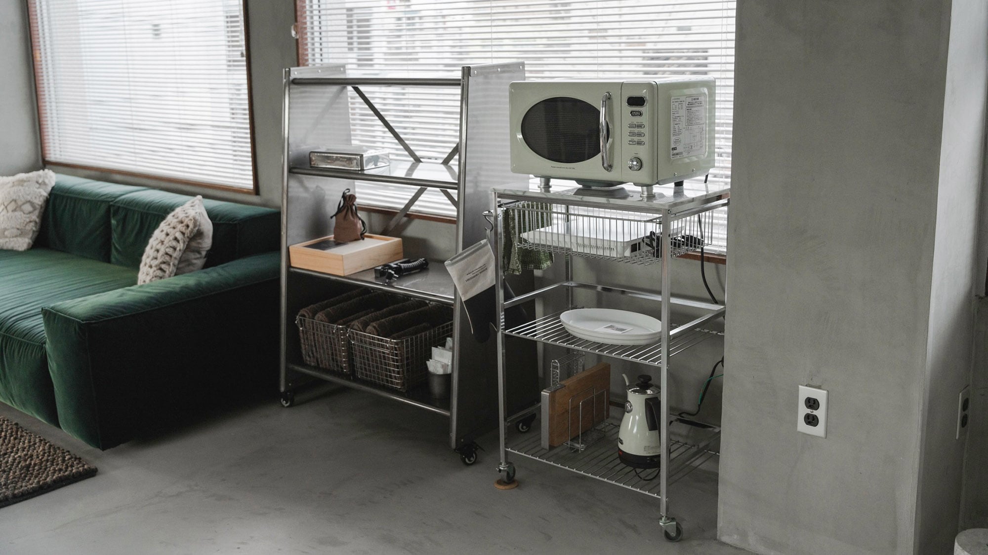 ・[Facilities] Although the room is simple, it is equipped with a wide range of facilities that you can use freely.