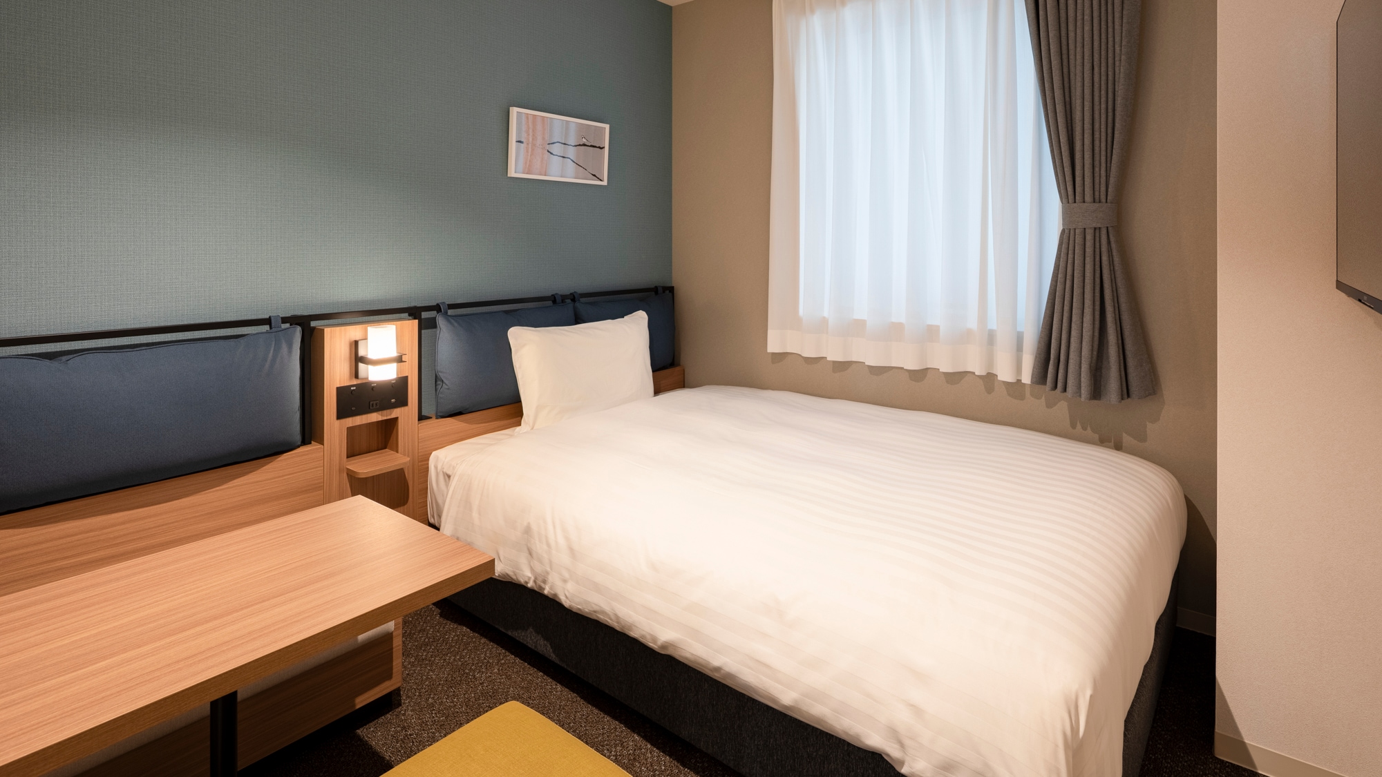 Khai trương ngày 5 tháng 11 năm 2025 [Phòng đôi tiêu chuẩn] Giường rộng 140cm ◆ Giường hiệu Serta ◆ Diện tích 15 mét vuông