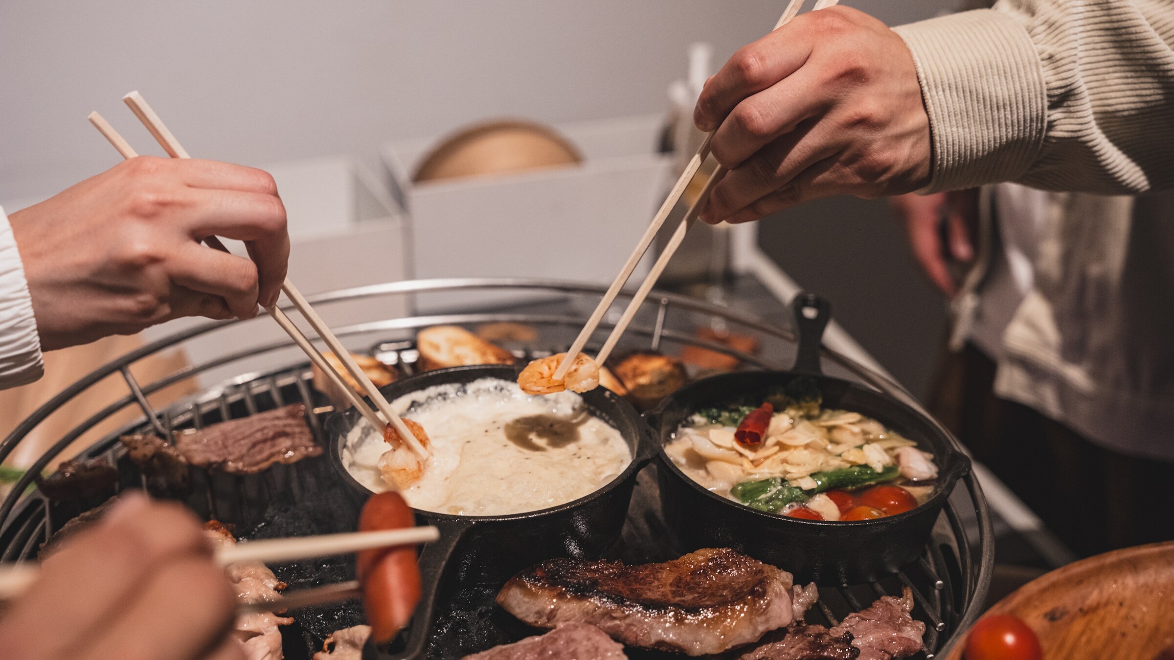 Fondue Keju BBQ