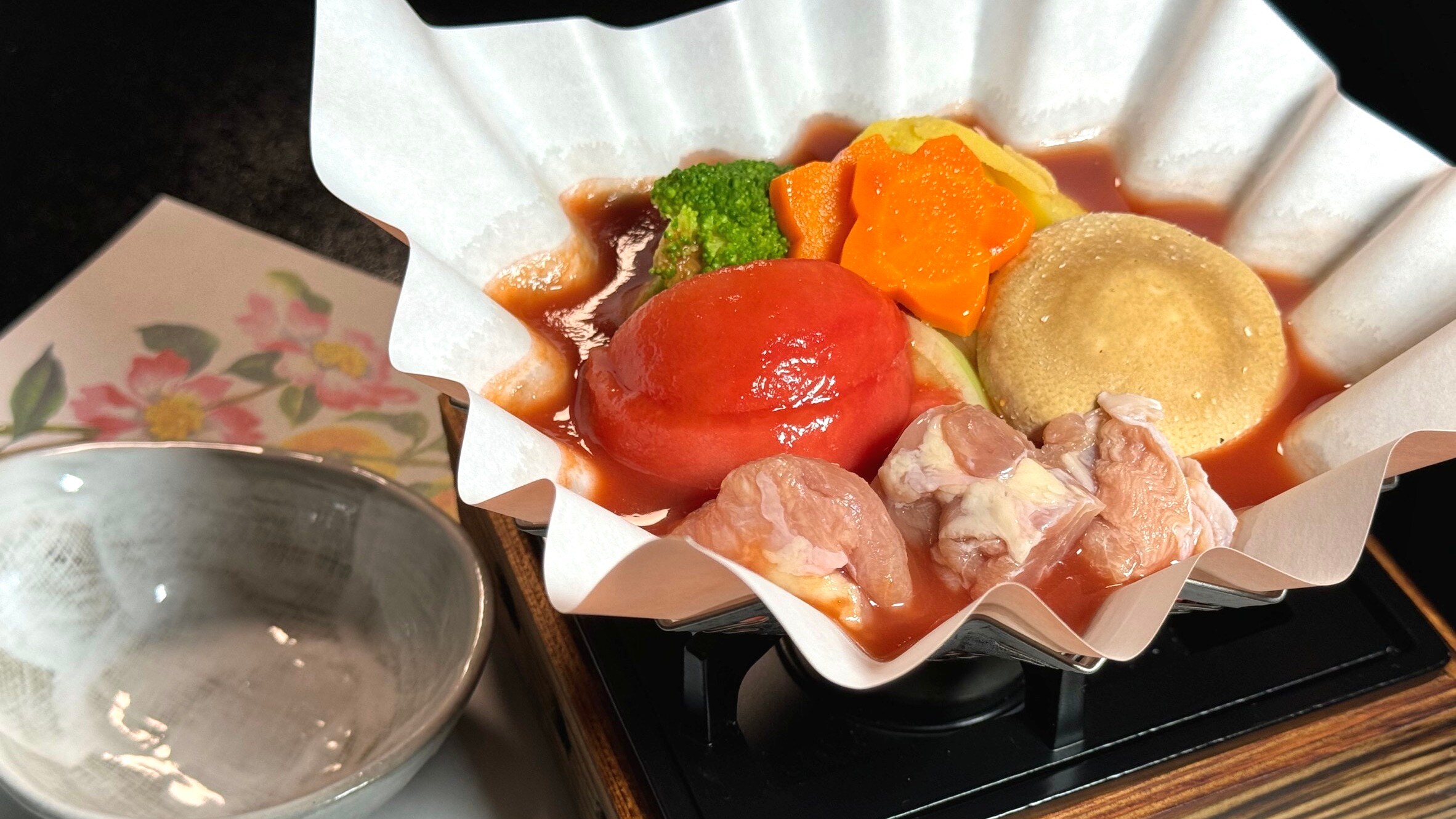 [New plan] Japanese-Italian "Tomato hotpot in the sky"