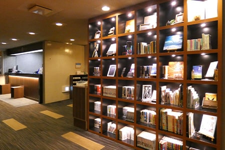 圖書館角