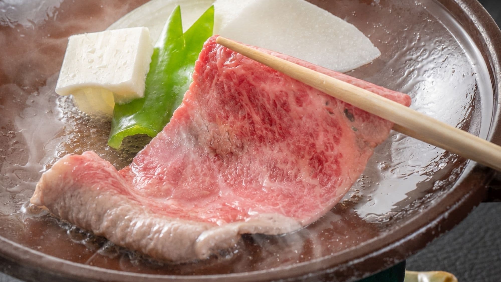 Okayama Wagyu Beef Grilled Shabu-Shabu