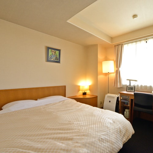 * [Double room] A spacious size with a width of over 140 cm. Recommended for couples ♪