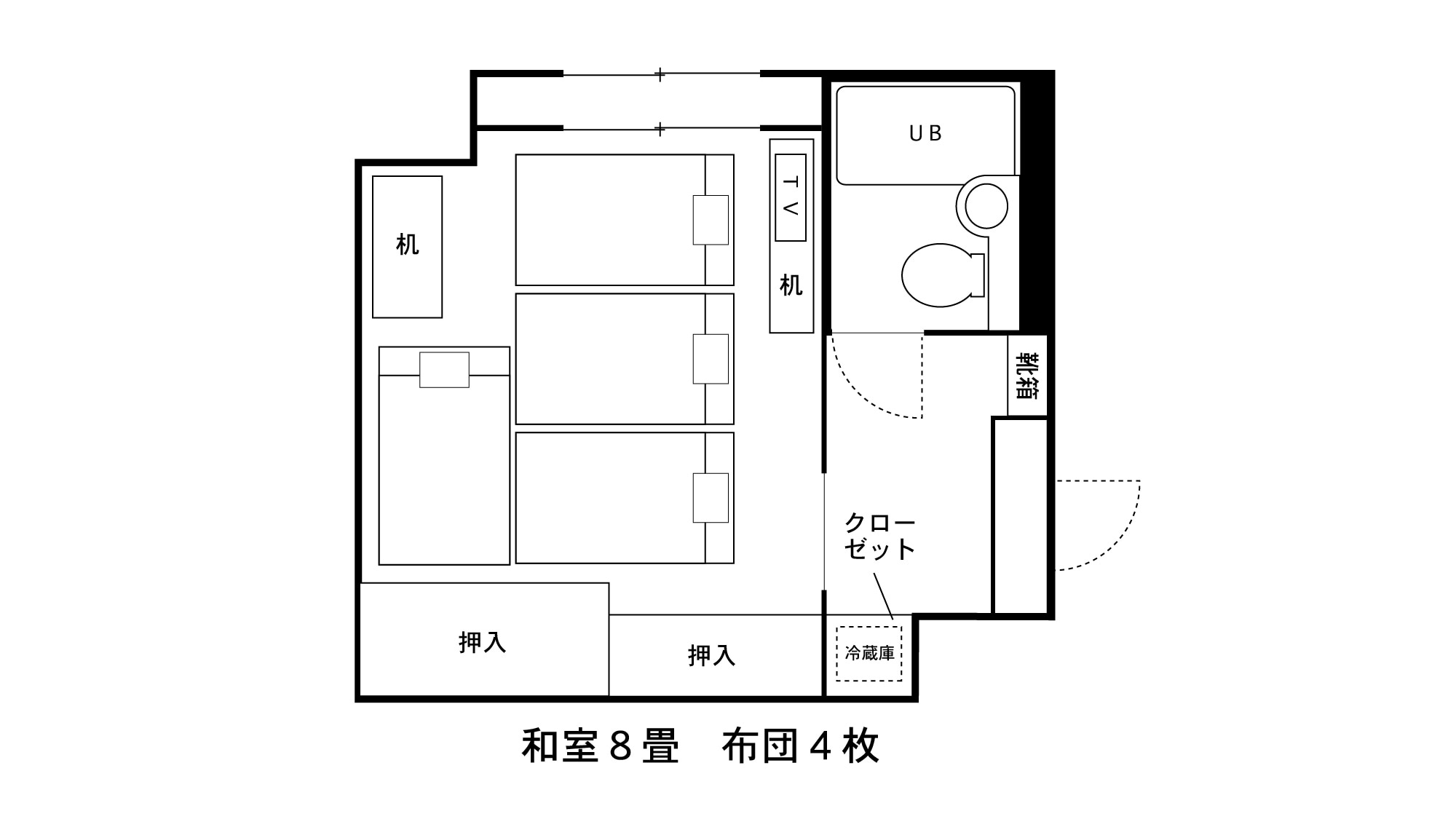 Sketch for 4 Japanese-style rooms ★