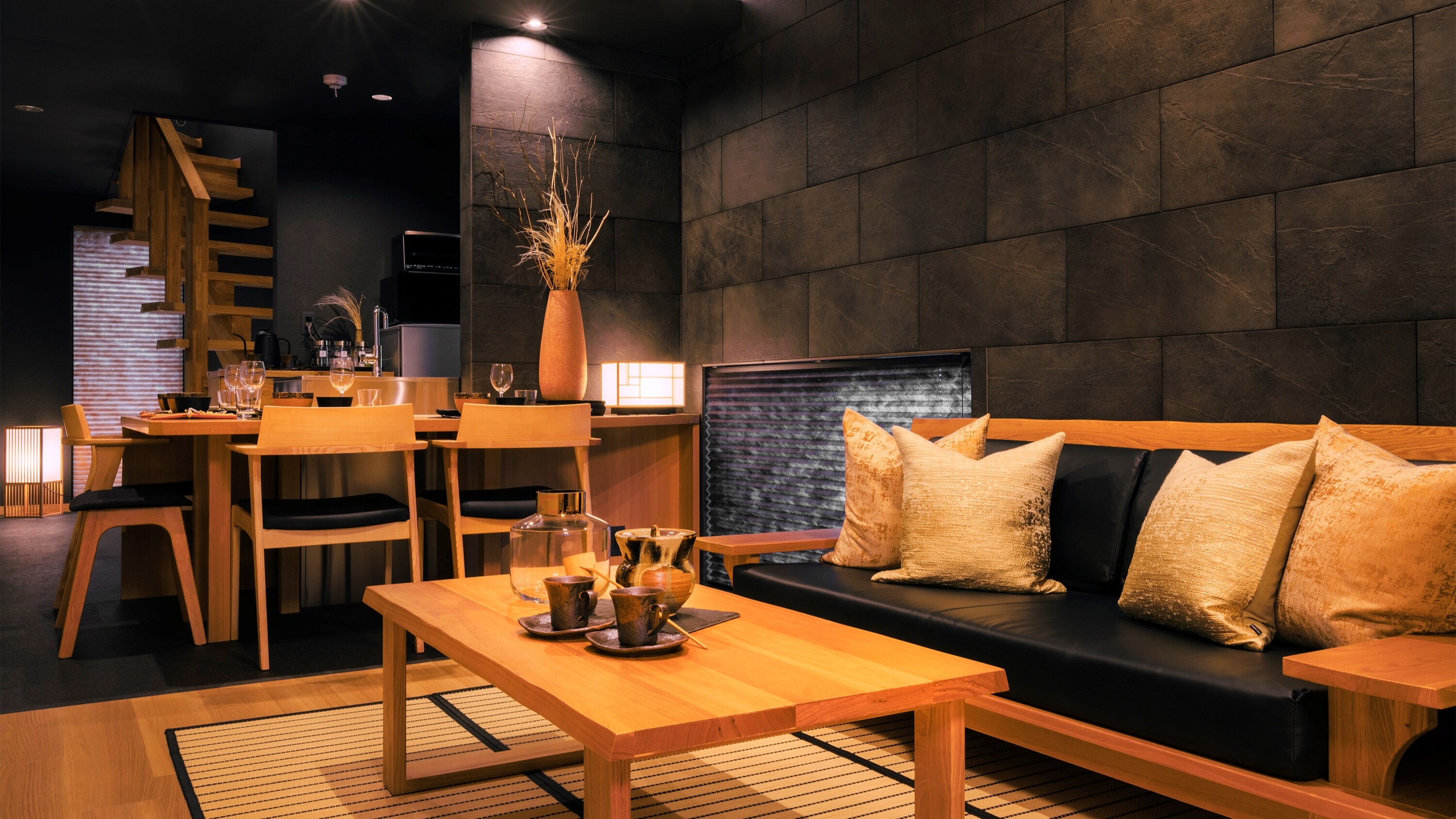 Japanese modern living room
