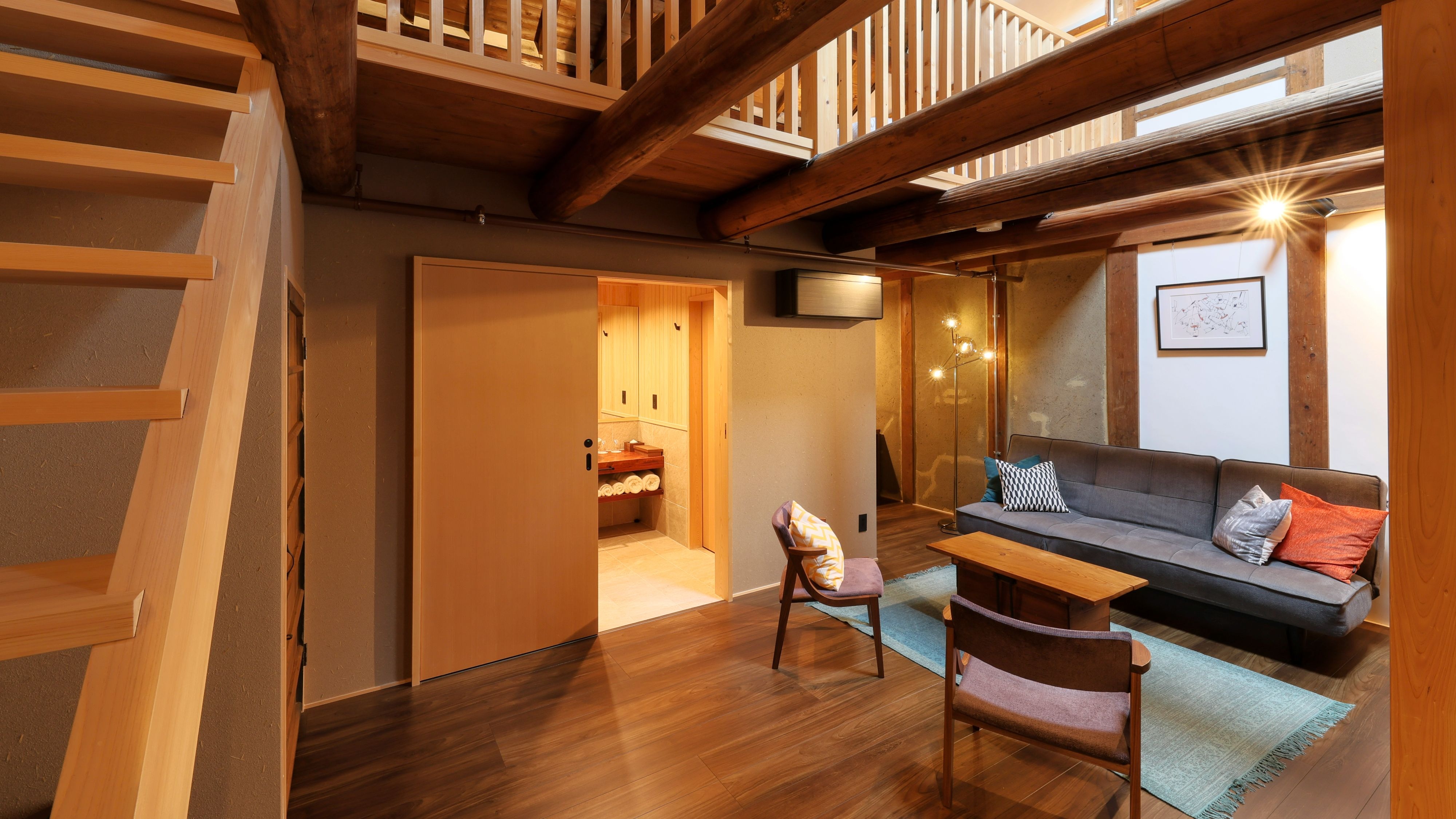 ■MINORI (49 square meters/twin/accommodates 3 people/1st floor living room/2nd floor bedroom)