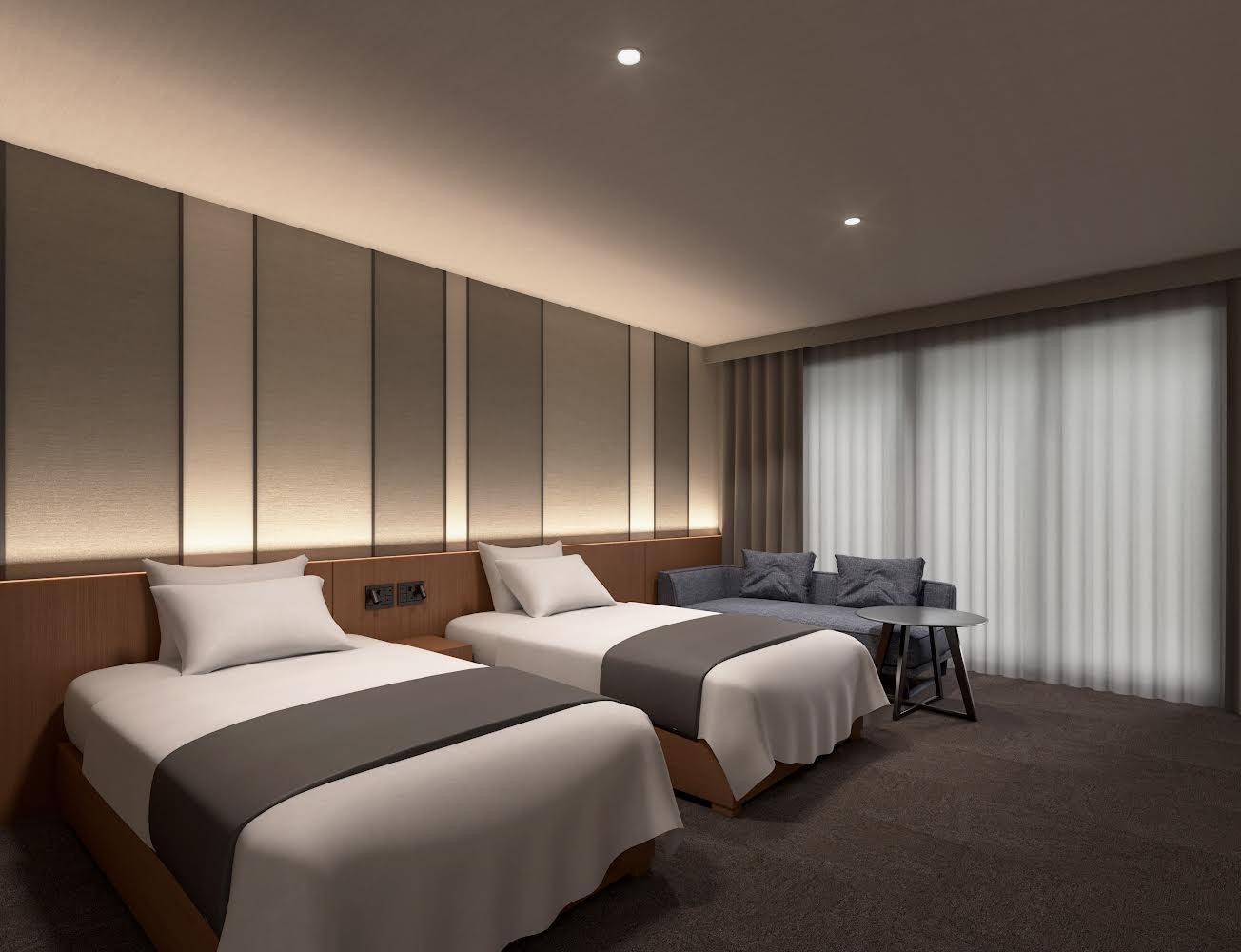 [客房 - 附樓標準房] 雙床房